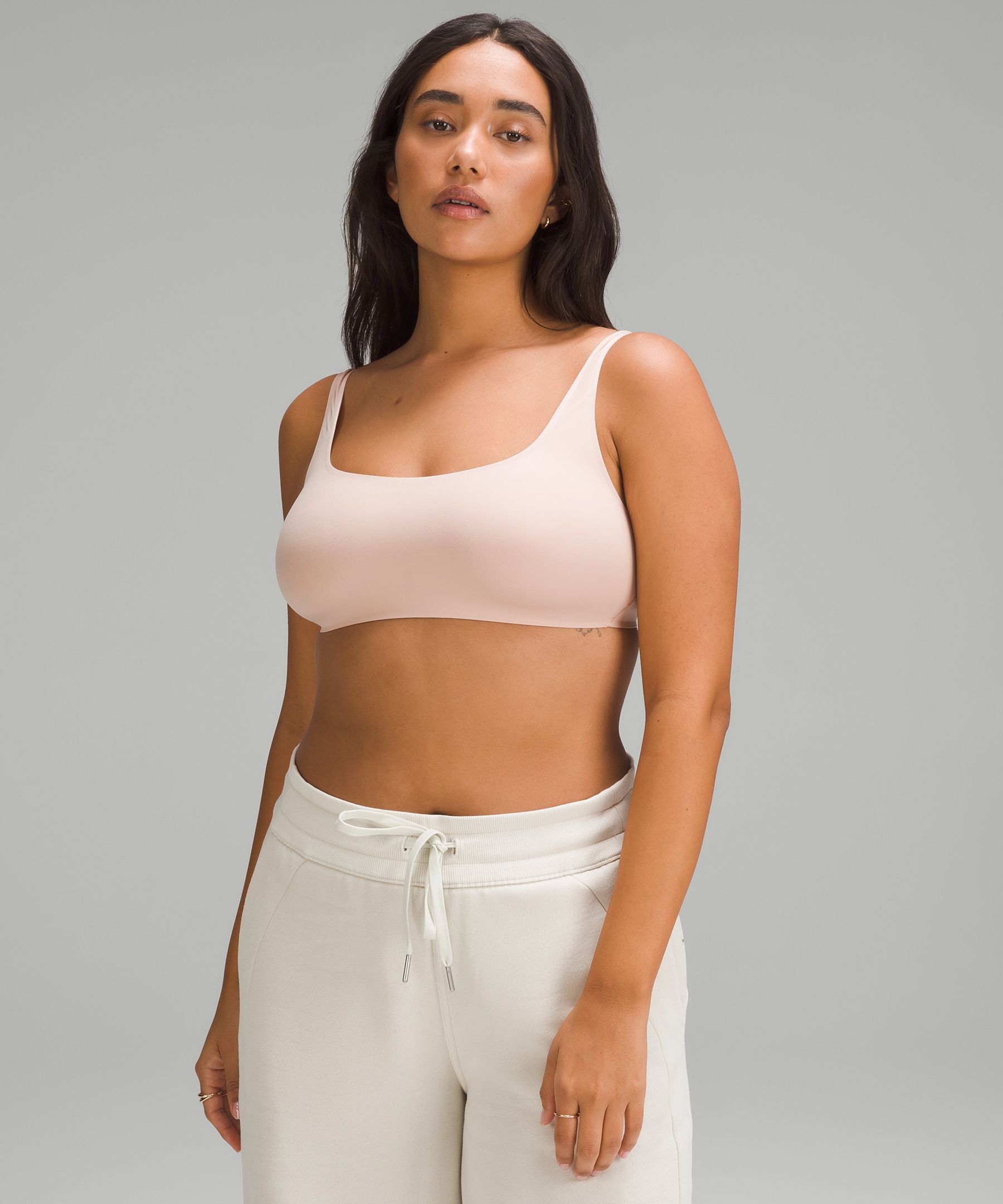 Wundermost Ultra-Soft Nulu Scoop-Neck Bralette A–D Cups