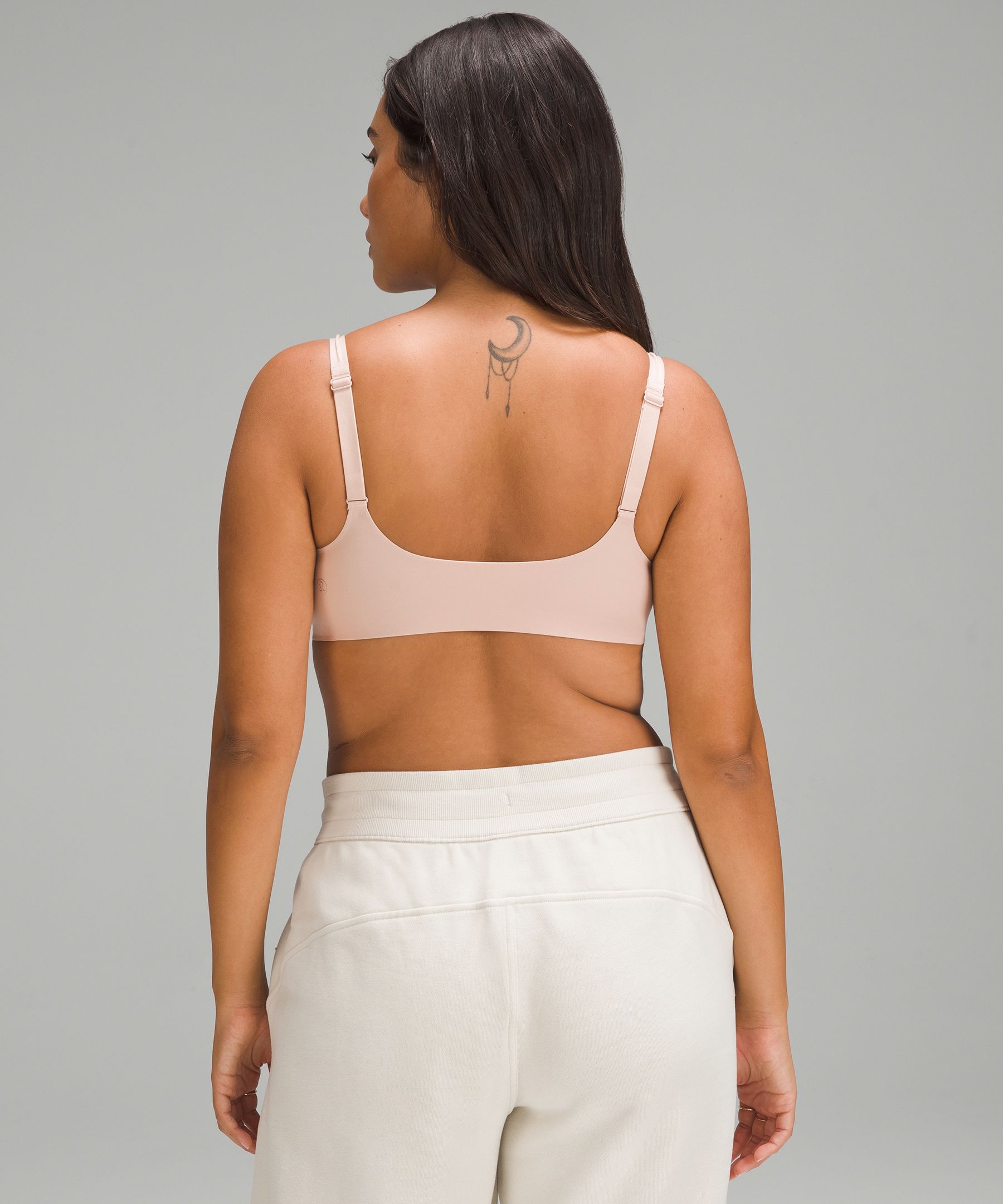 Lululemon athletica Wundermost Ultra-Soft Nulu Scoop-Neck Bralette A–D Cups, Women's Underwear