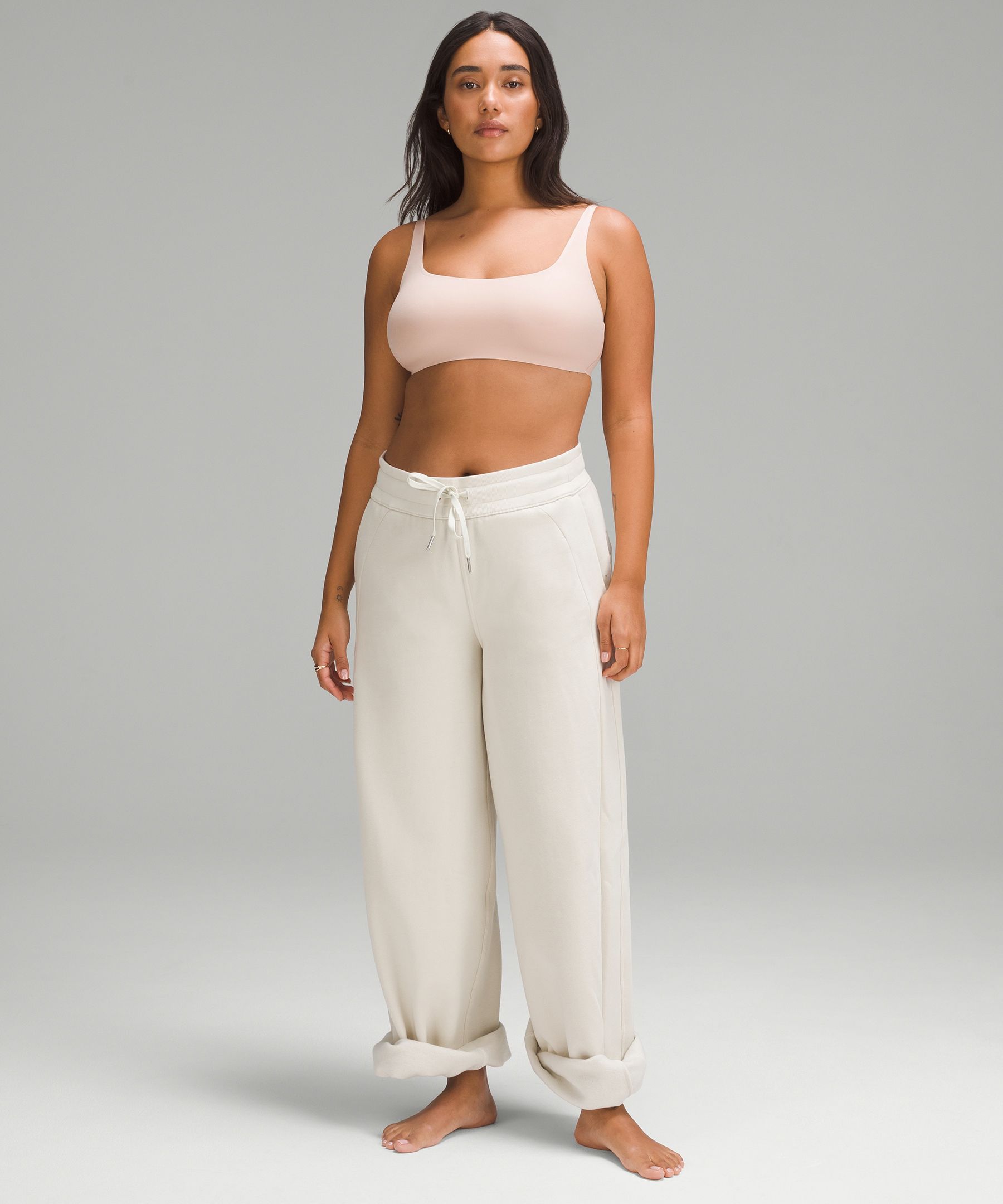 Lululemon athletica Wundermost Ultra-Soft Nulu Scoop-Neck Bralette A–D Cups, Women's Underwear