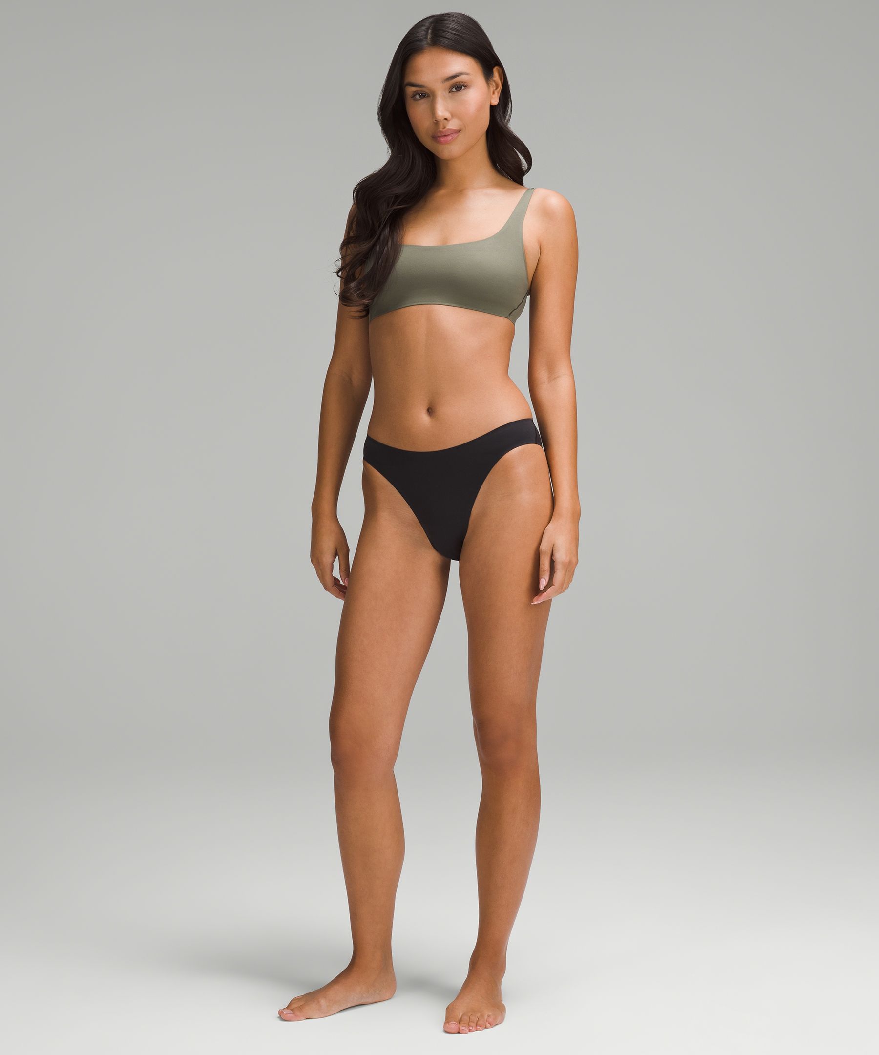 Lululemon athletica Wundermost Ultra-Soft Nulu Scoop-Neck Bralette A–D Cups, Women's Underwear