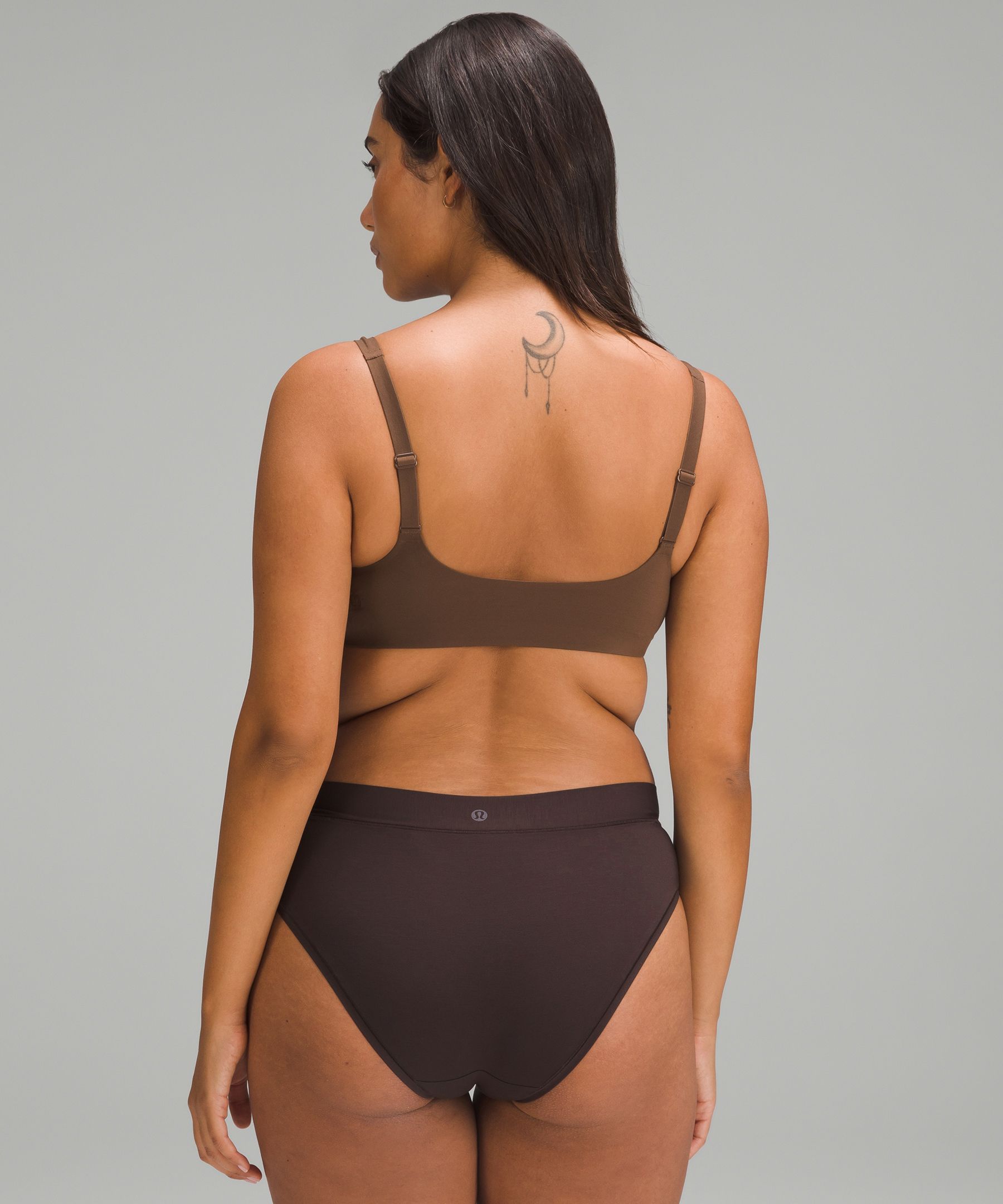 lululemon athletica Wundermost Ultra-soft Nulu Scoop-neck Bralette A-d Cups  in Black