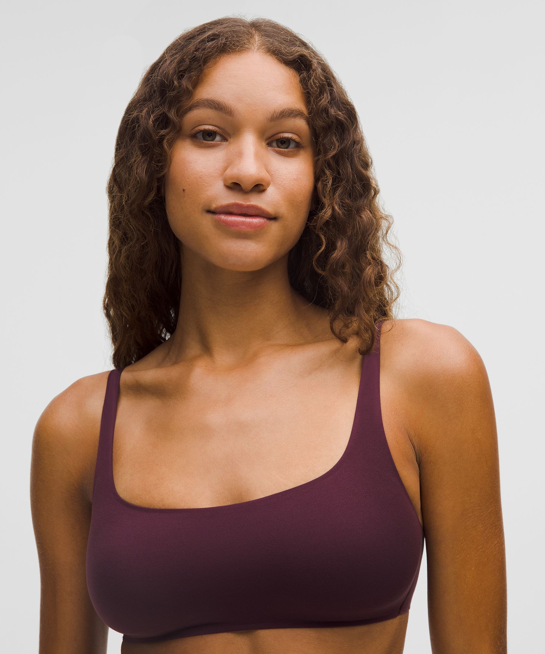 Lululemon Wundermost Ultra-soft Nulu Scoop-neck Bralette