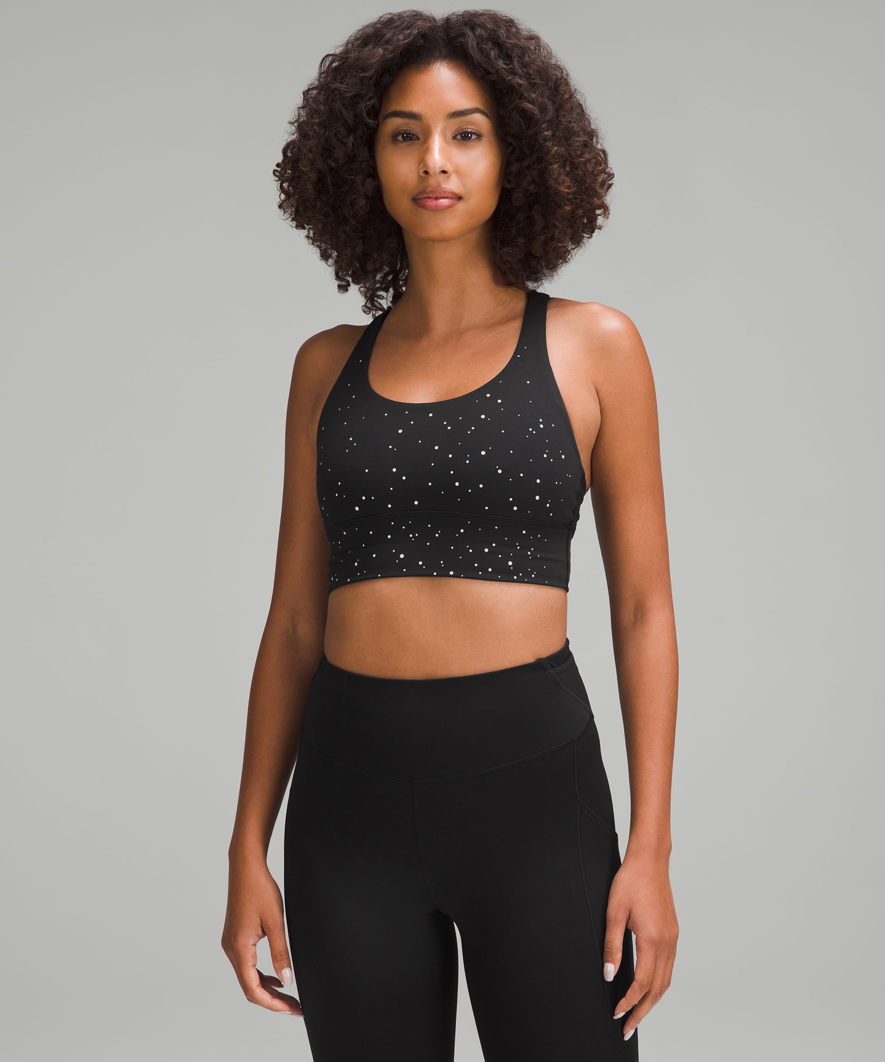 lululemon Energy Reflective Longline Bra *Medium Support, B-D Cups