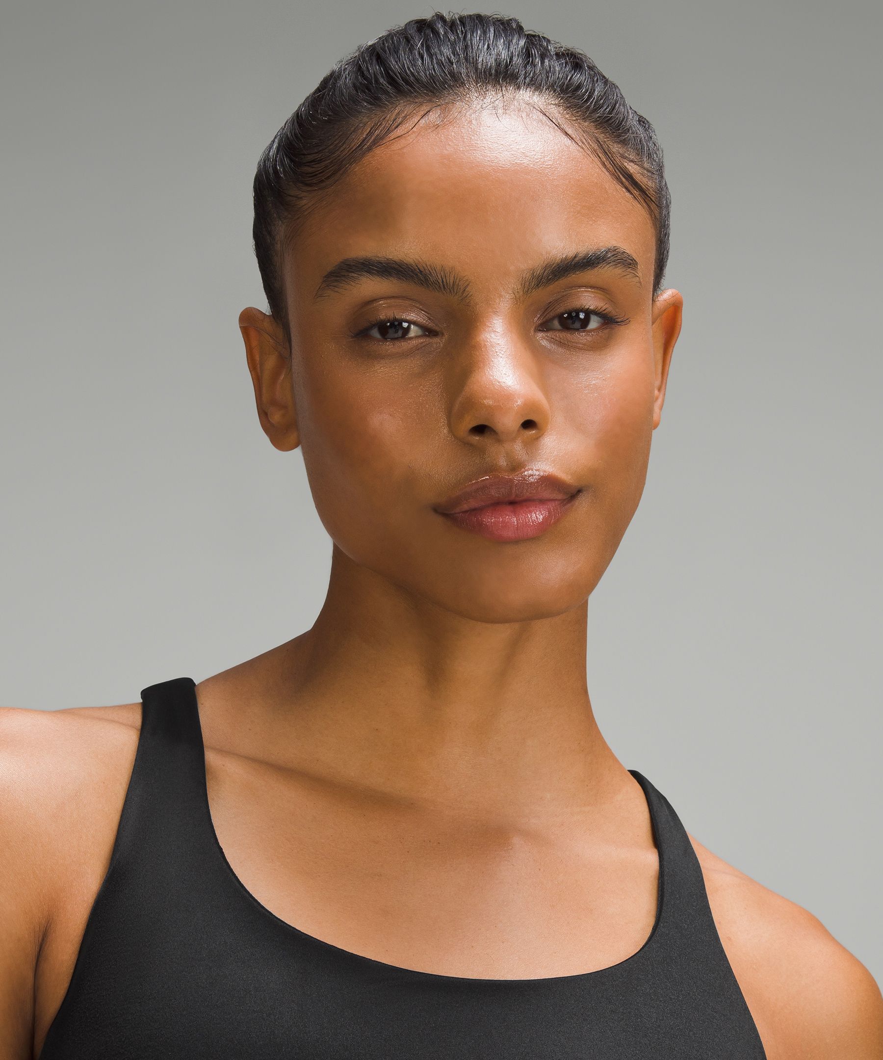 Lululemon Energy Bra Long Line *Foil - Luminosity Foil Print Black Copper  Foil - lulu fanatics