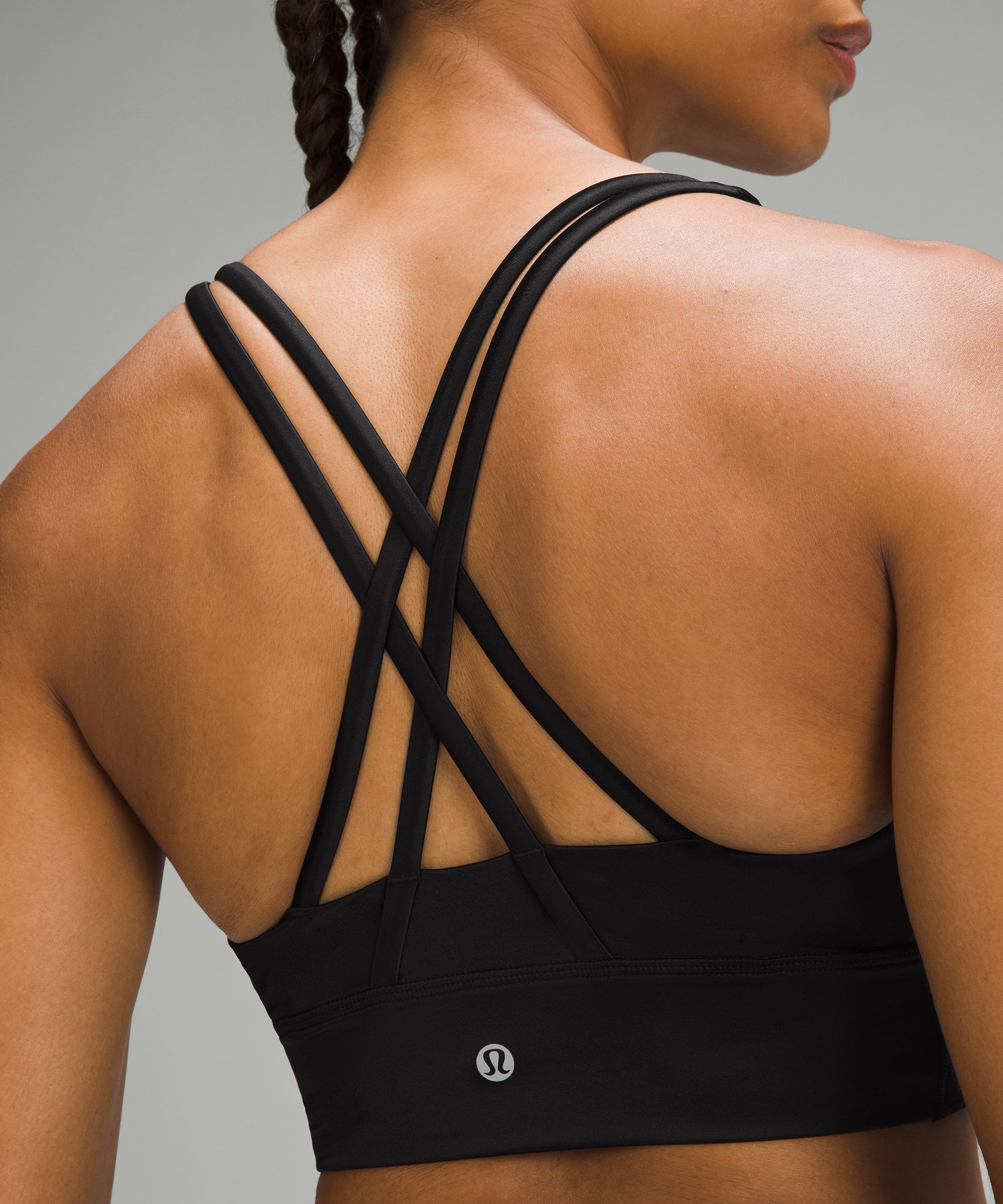 lululemon Energy Longline - Medium support sports bra - black