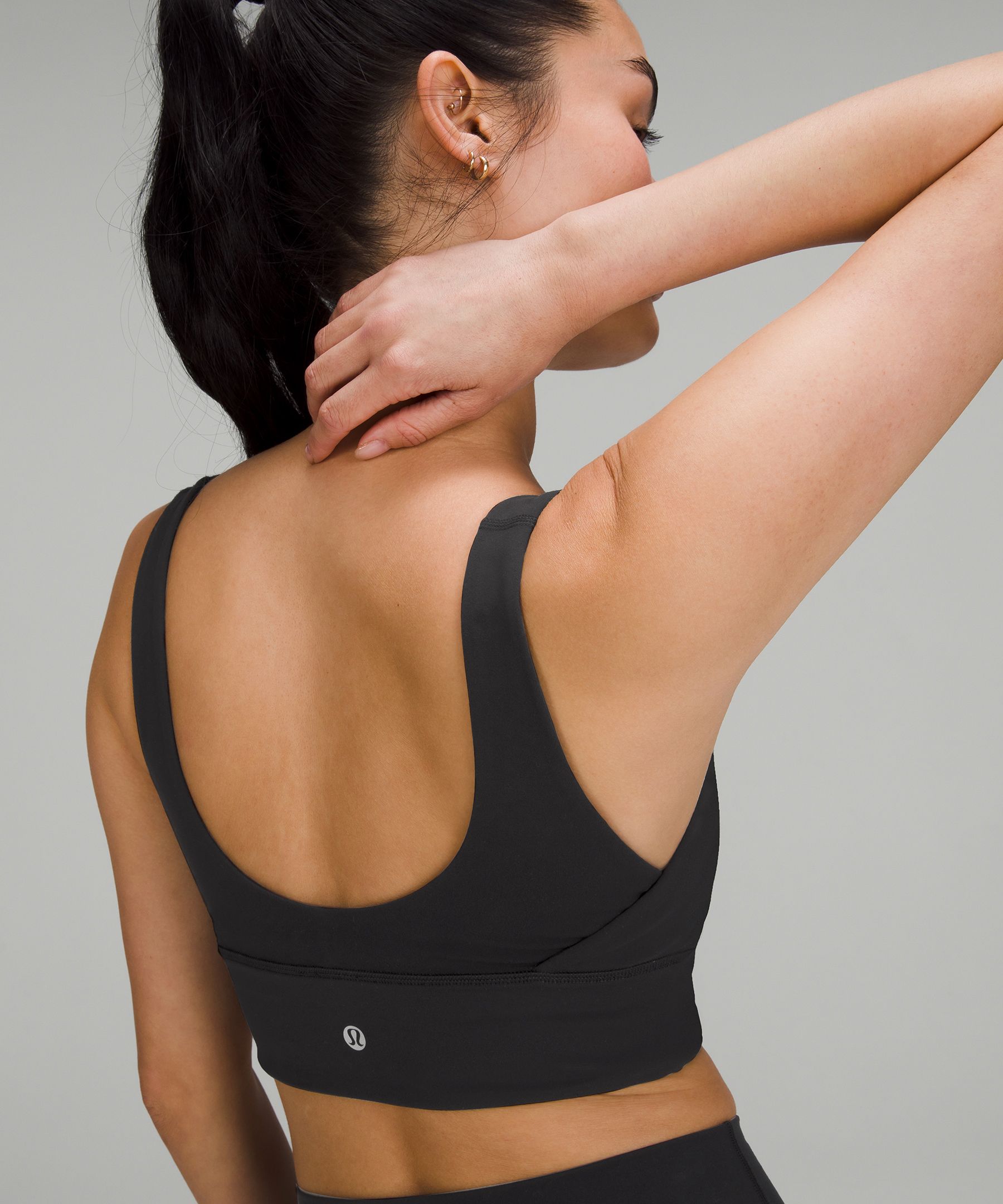 Lululemon In Alignment Straight Strap Bra Light Support C/D Cup French  Press 8 - $41 - From Xochipilli