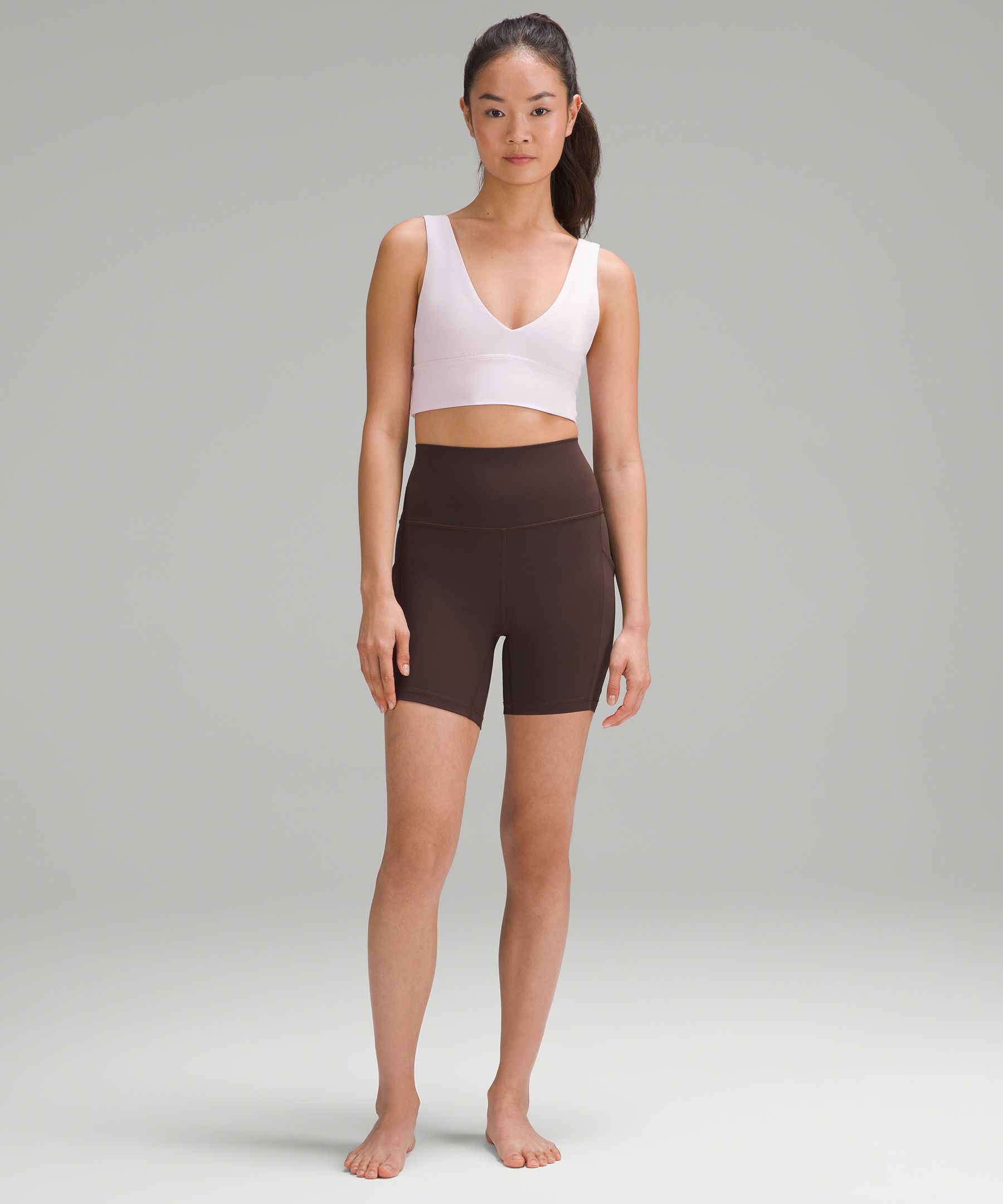 6) lululemon Align™ V-Neck Bra Light Support, Women's Fashion