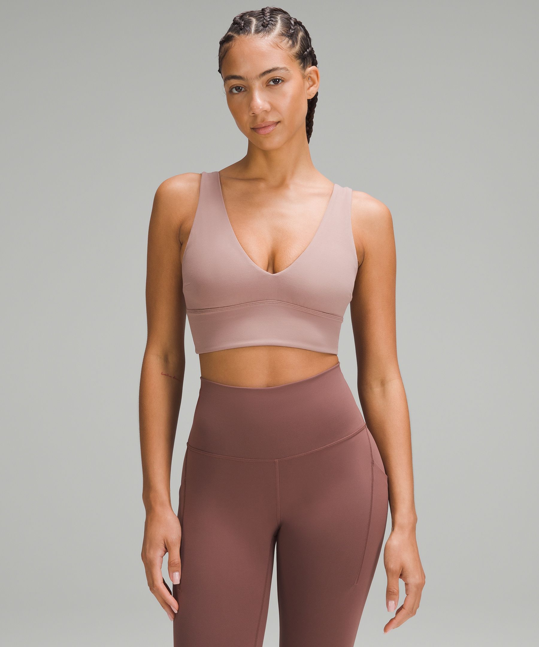 Lululemon Alignâ„¢ V-Neck Bra *Light Support, C/D Cup - Big Apple