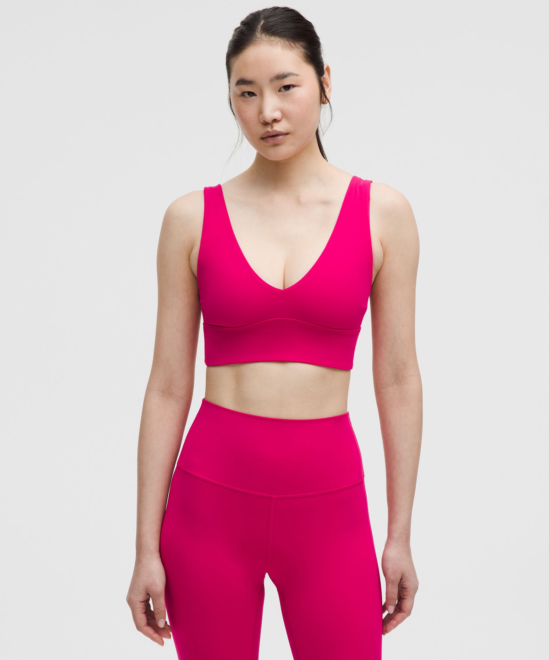 Lululemon Align™ V-Neck Bra Light Support, C/D Cup - Pink