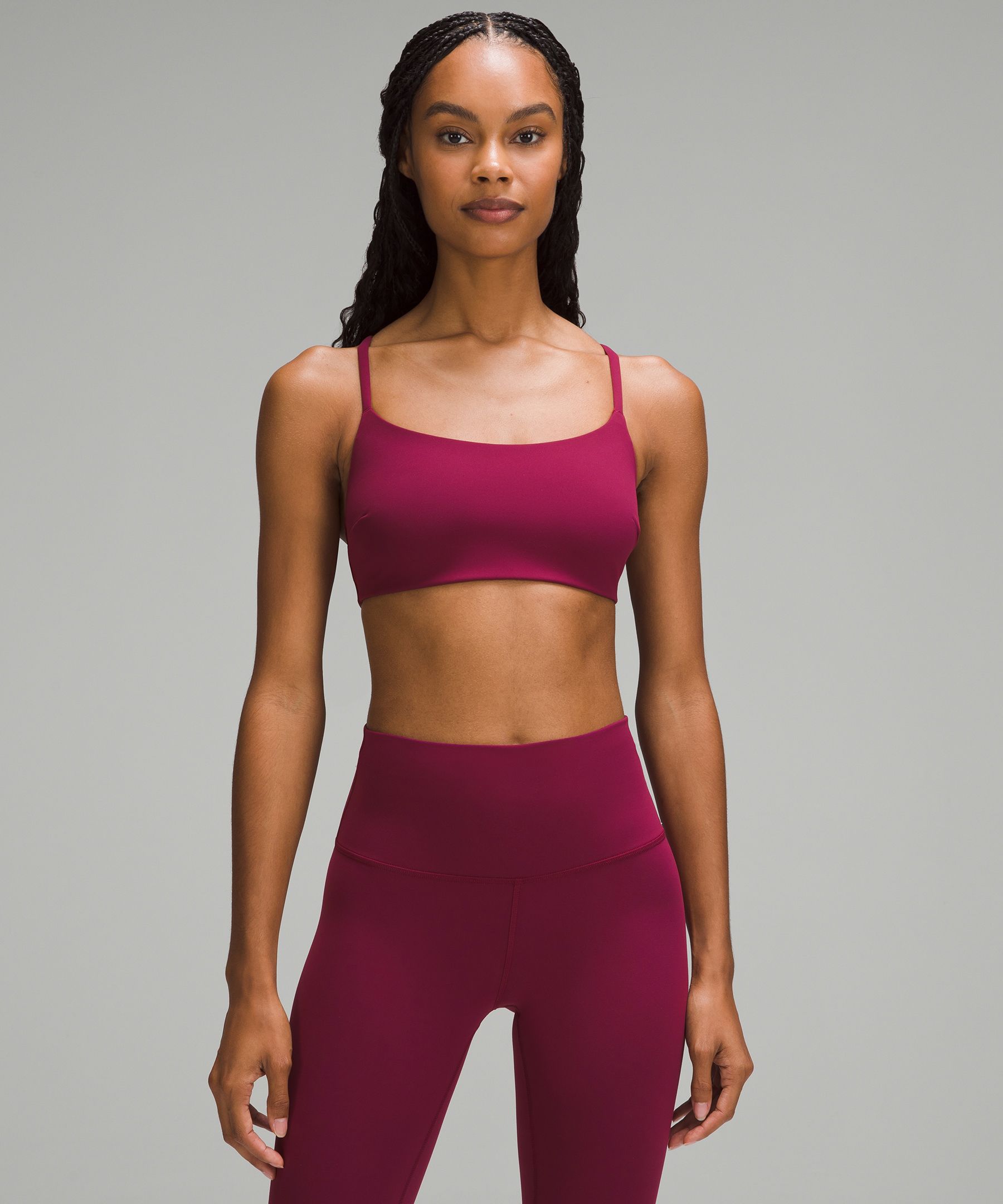 6] Lululemon Wunder Train Strappy Racer Bra *Light Support, C/D