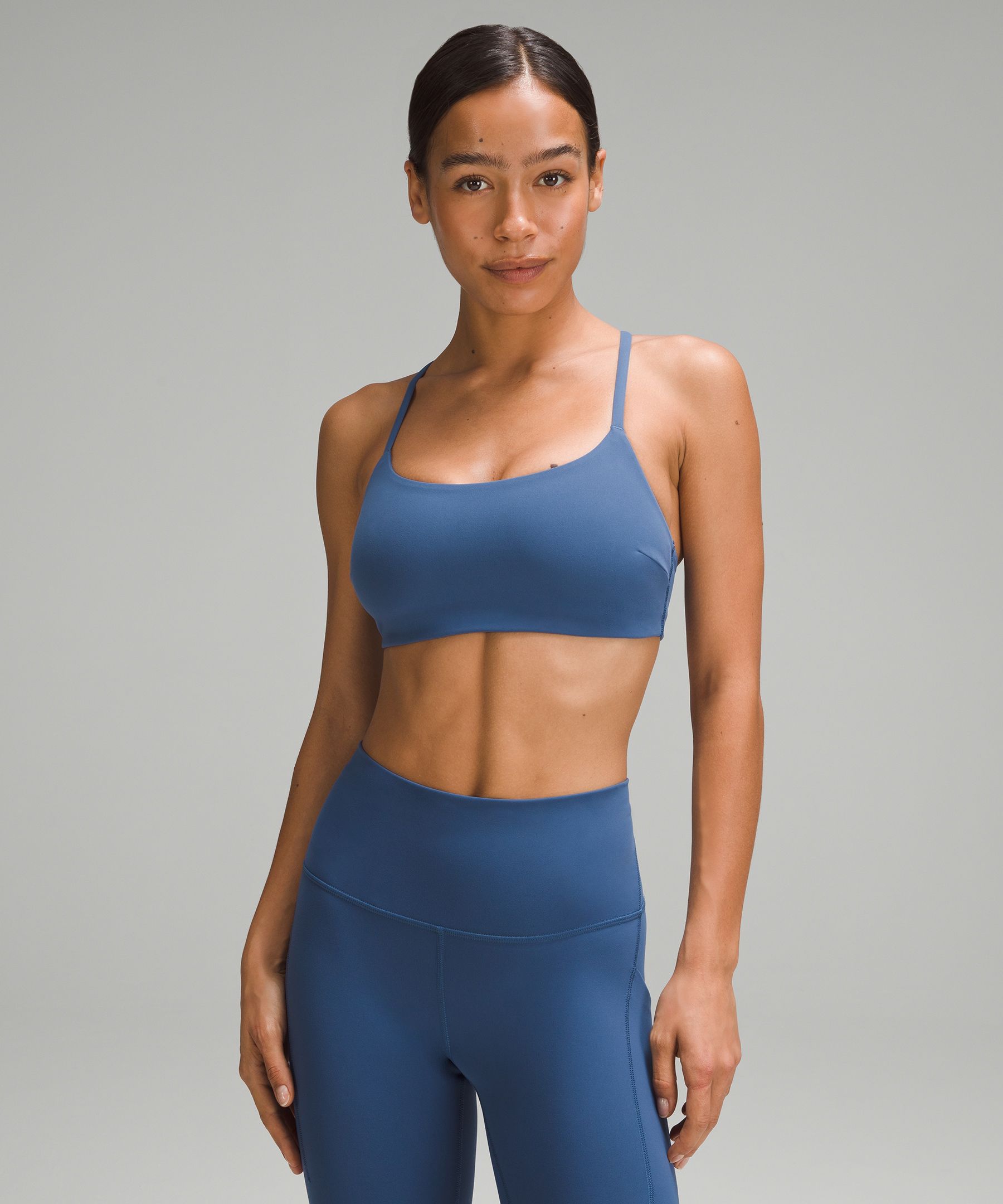 Lululemon Wunder Train Strappy Racer Bra Light Support, C/d Cup