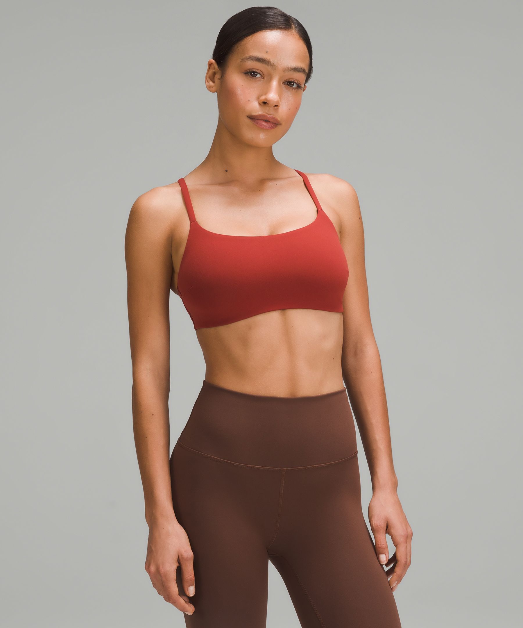 lululemon athletica Wunder Train Strappy Racer Bra Light Support