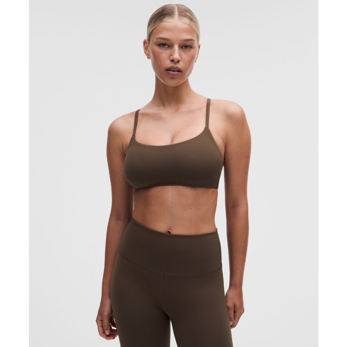 Wunder Train Strappy Racer Bra Light Support, C/D Cup