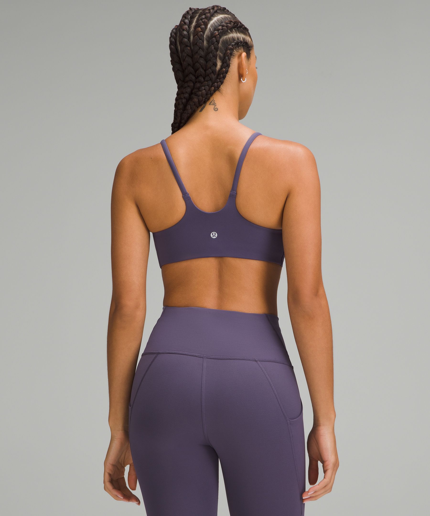 Lululemon Wunder Train Strappy Racer Bra Light Support, C/d Cup