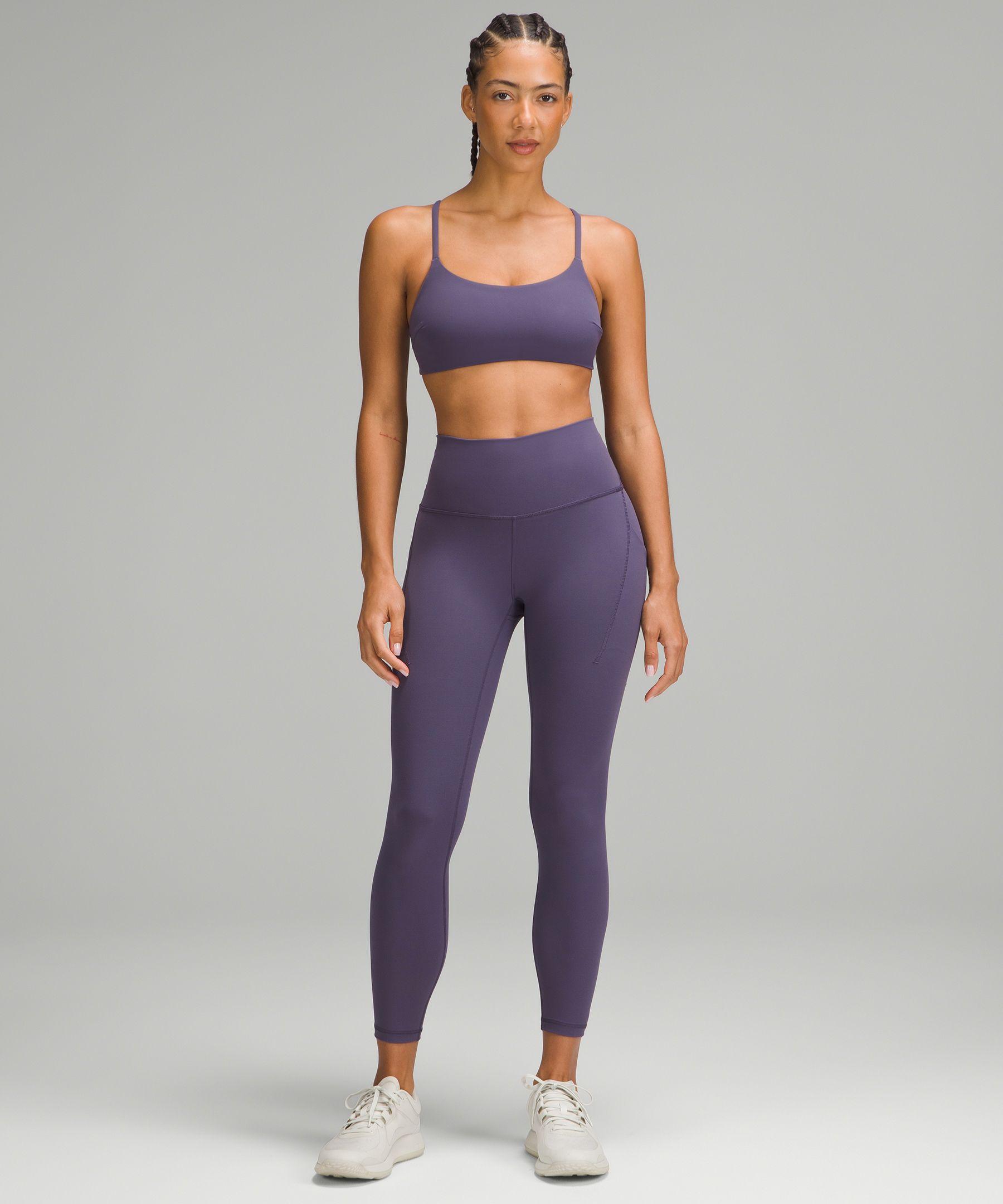 Lululemon Wunder Train Strappy Racer Bra Light Support, C/d Cup