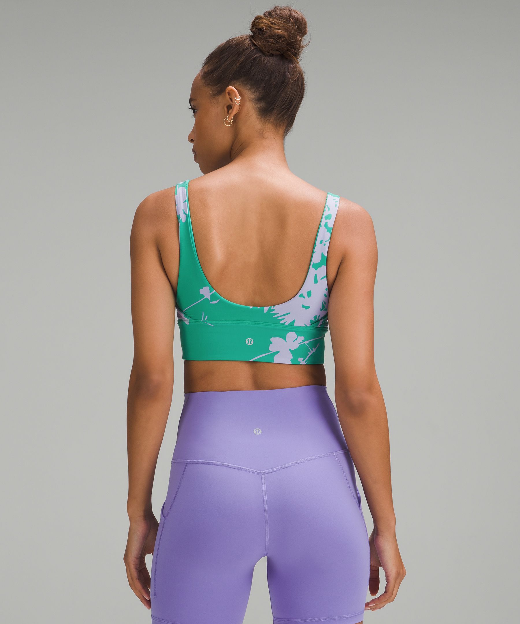 Lululemon Free to Be Longline Bra Light Support A/B Cup in Wee Are From  Space Nimbus Heather Grey, Women's Fashion, Activewear on Carousell