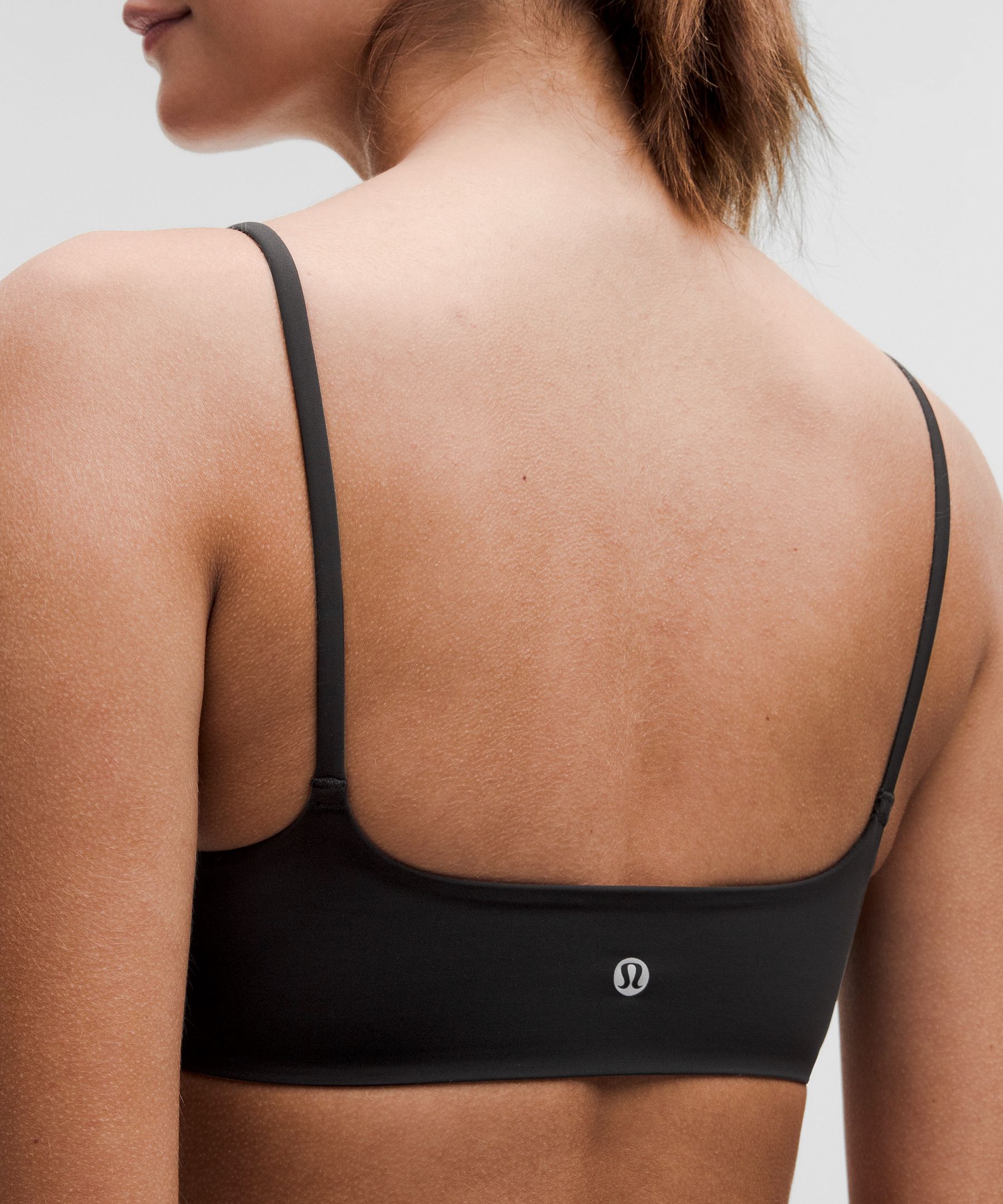 Lululemon Like a Cloud Spaghetti-Strap Bra *Light Support, A/B Cup - White  - lulu fanatics