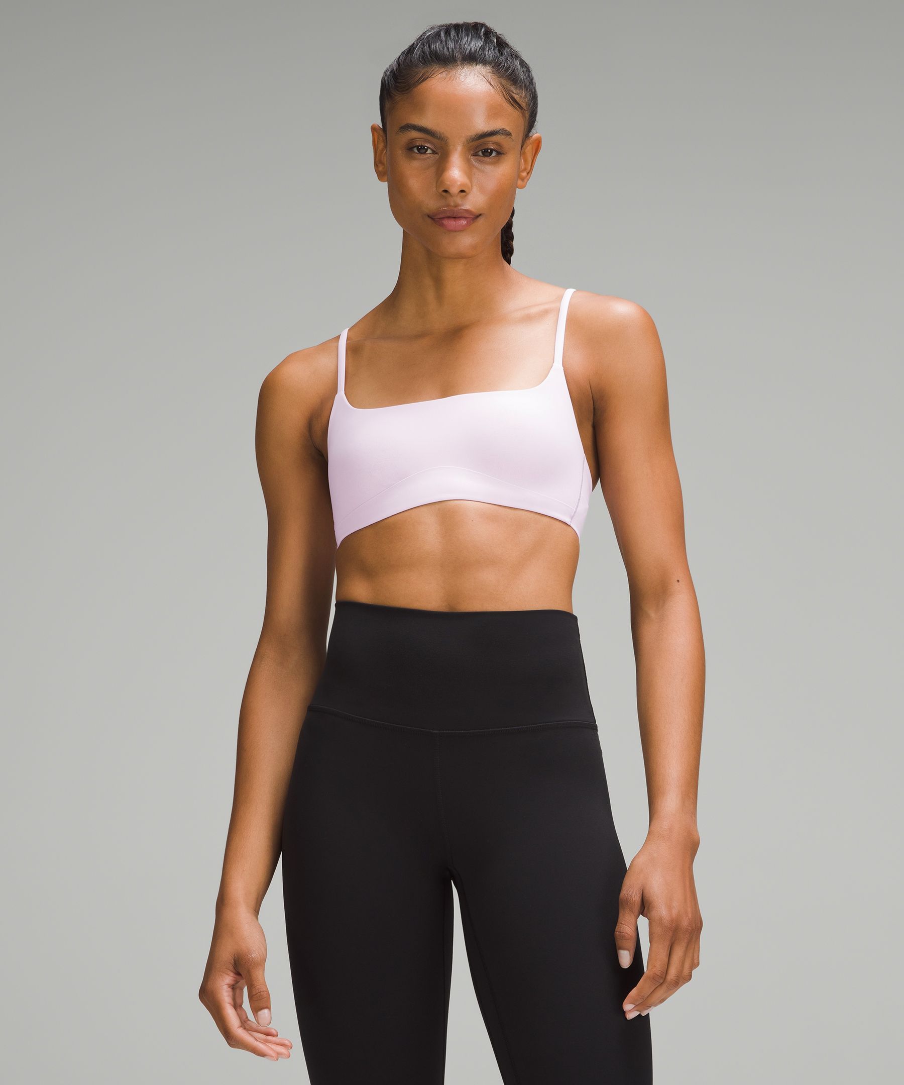 Sports bra with straight 2024 straps