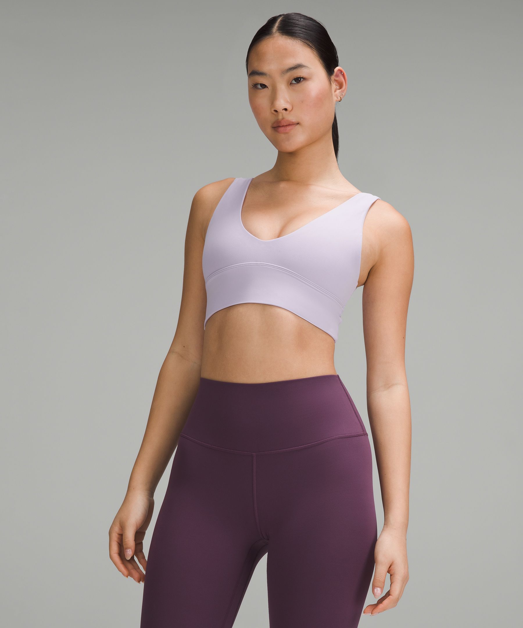 Shop Lululemon Align™ V-neck Bra Light Support, A/b Cup