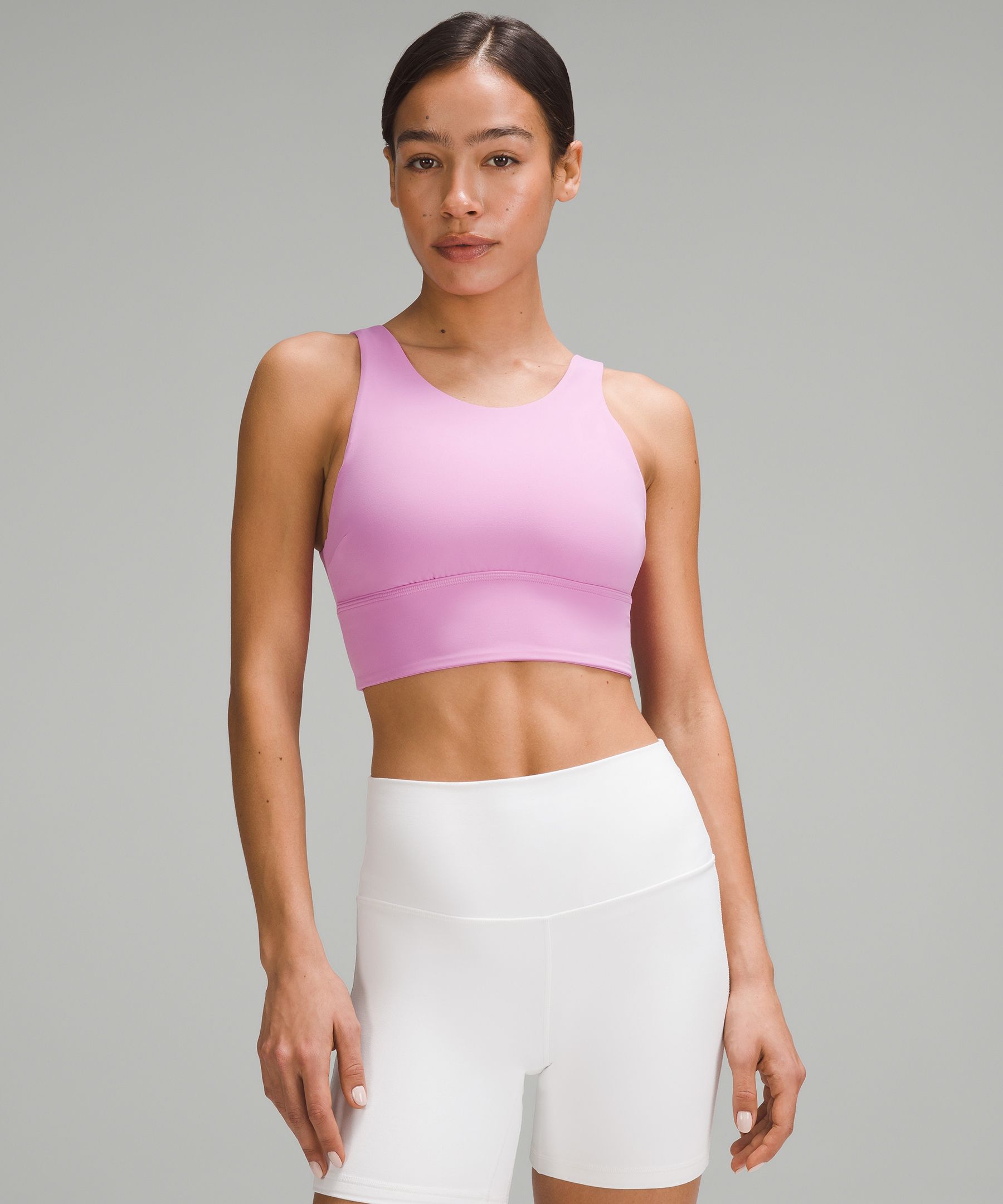 Running Essentials High-Impact Bra - Semi Proud Pink