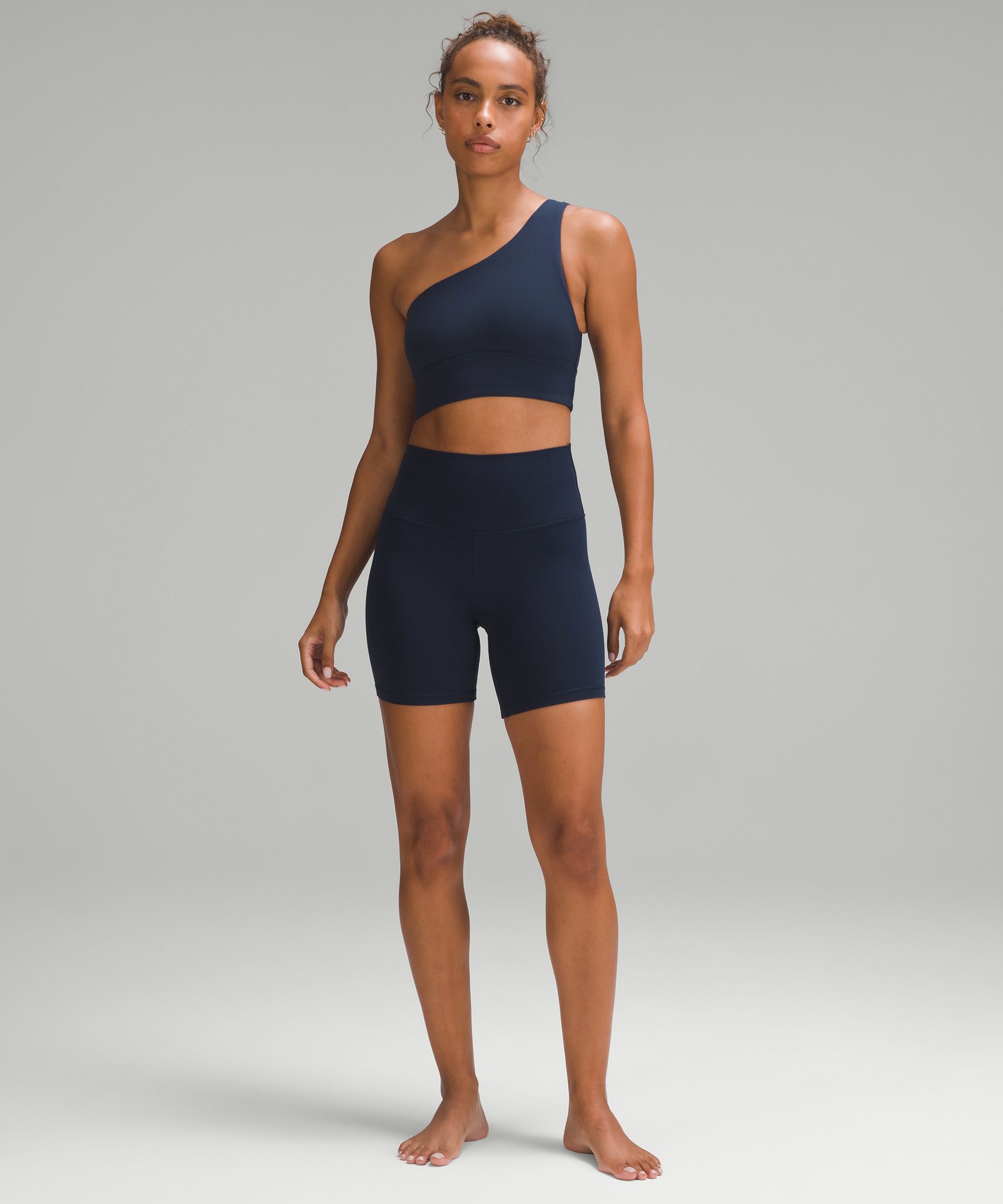 lululemon athletica, Intimates & Sleepwear, Lululemon Align Asymmetrical  Bra Color Poolside