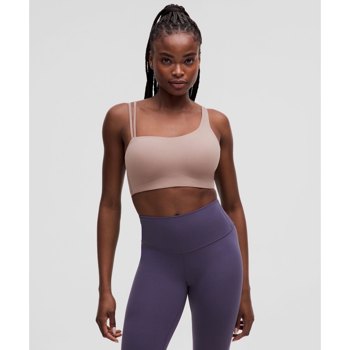 Soft Foam Cup Asymmetrical Bra Light Support, D/DD Cup