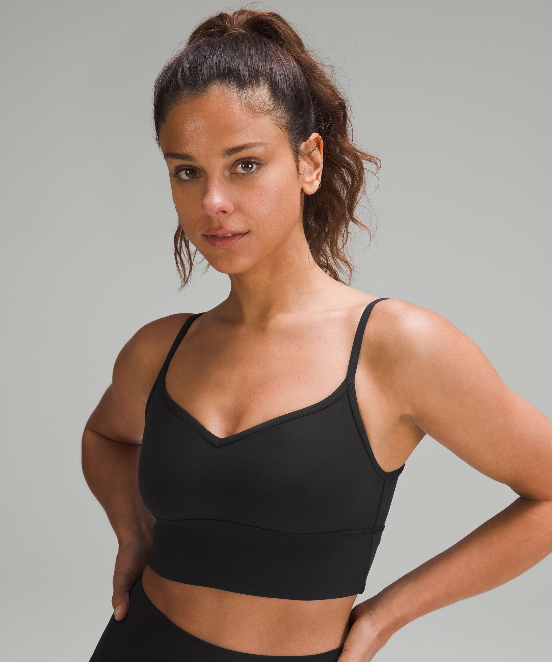 Lululemon Ebb To Street Bra Light Support, A/b Cup - Black