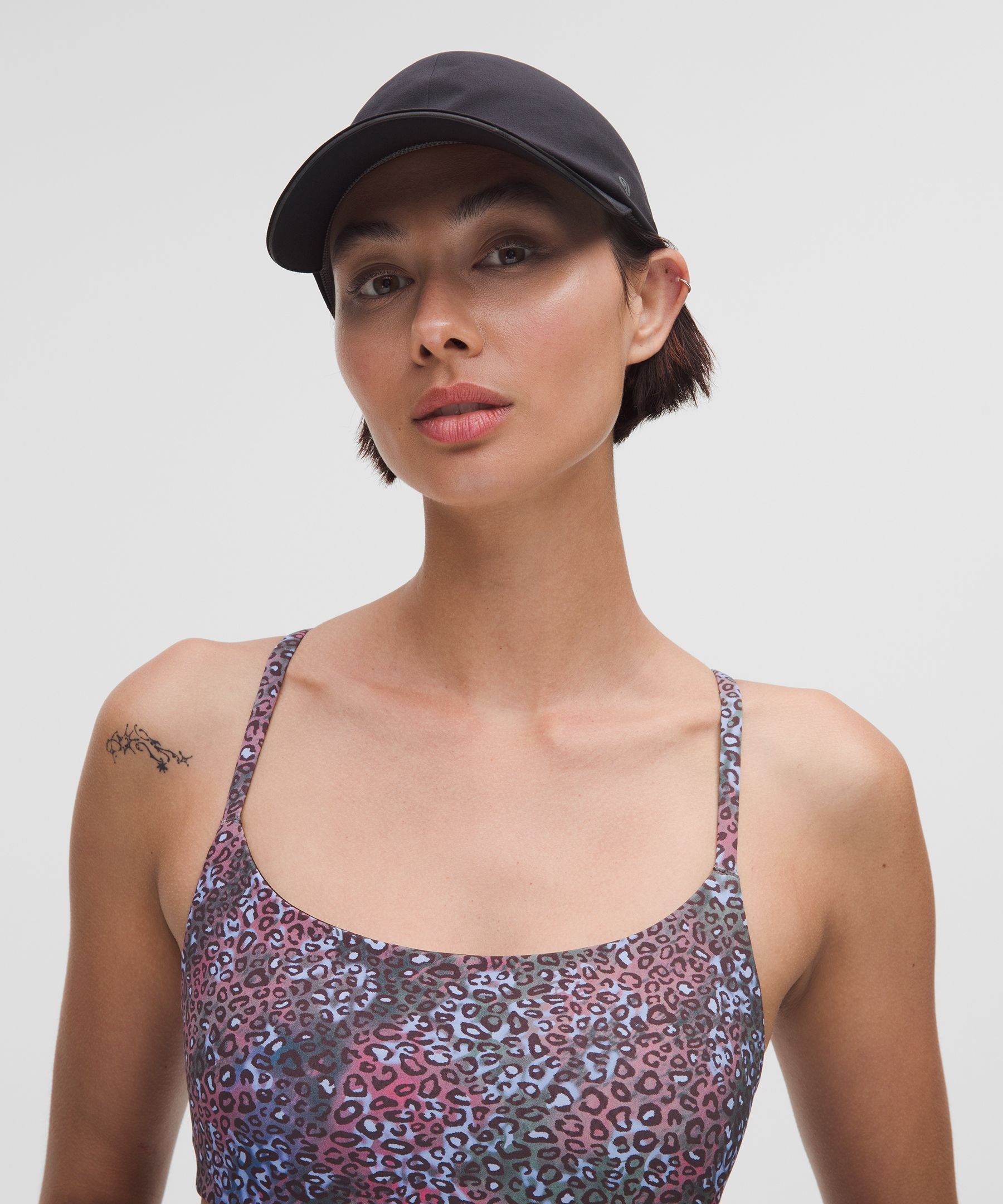 Lululemon Wunder Train Strappy Racer Bra In Multi