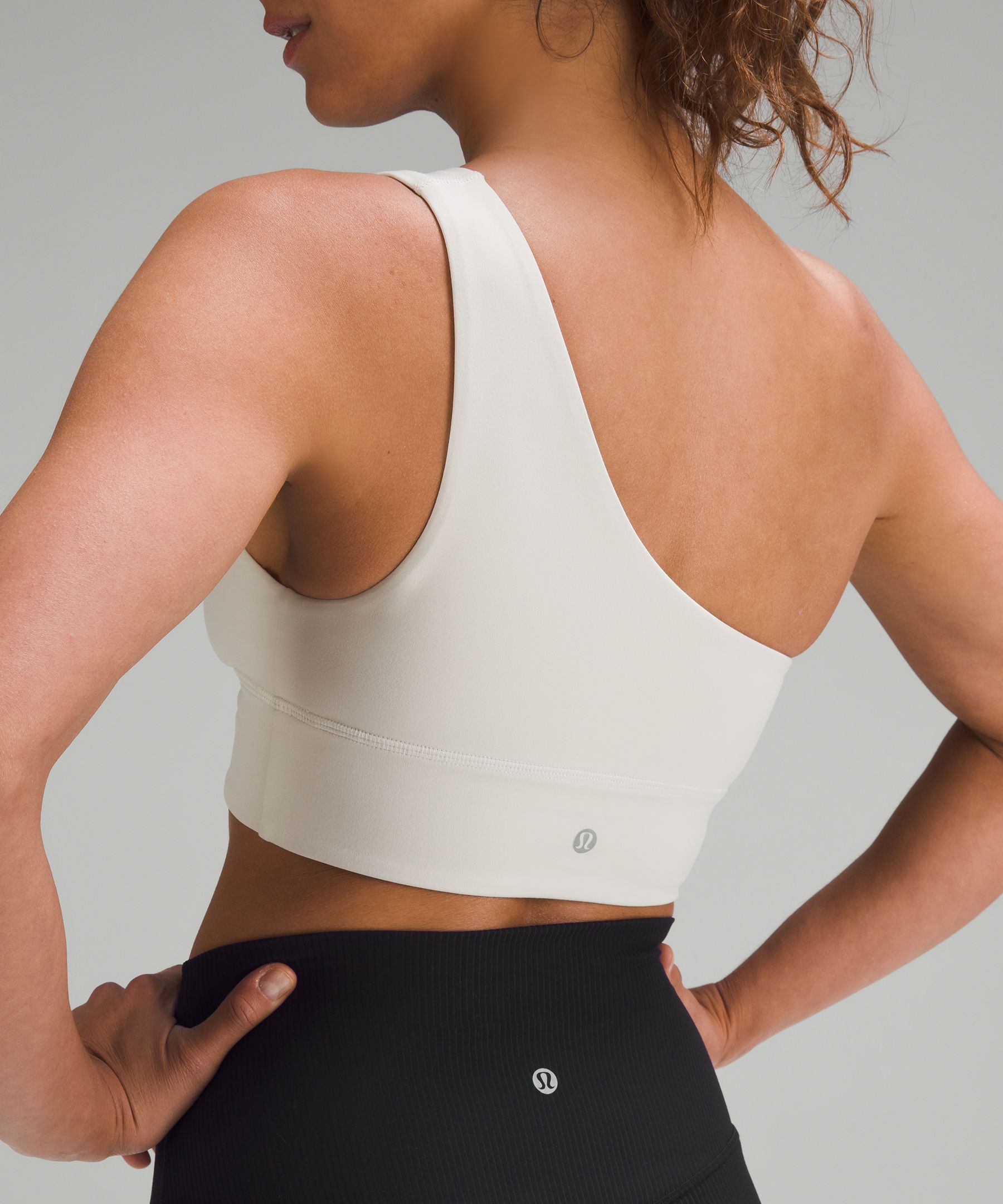 Lululemon Align Asymmetrical Bra *Light Support, A/B Cup - Bone