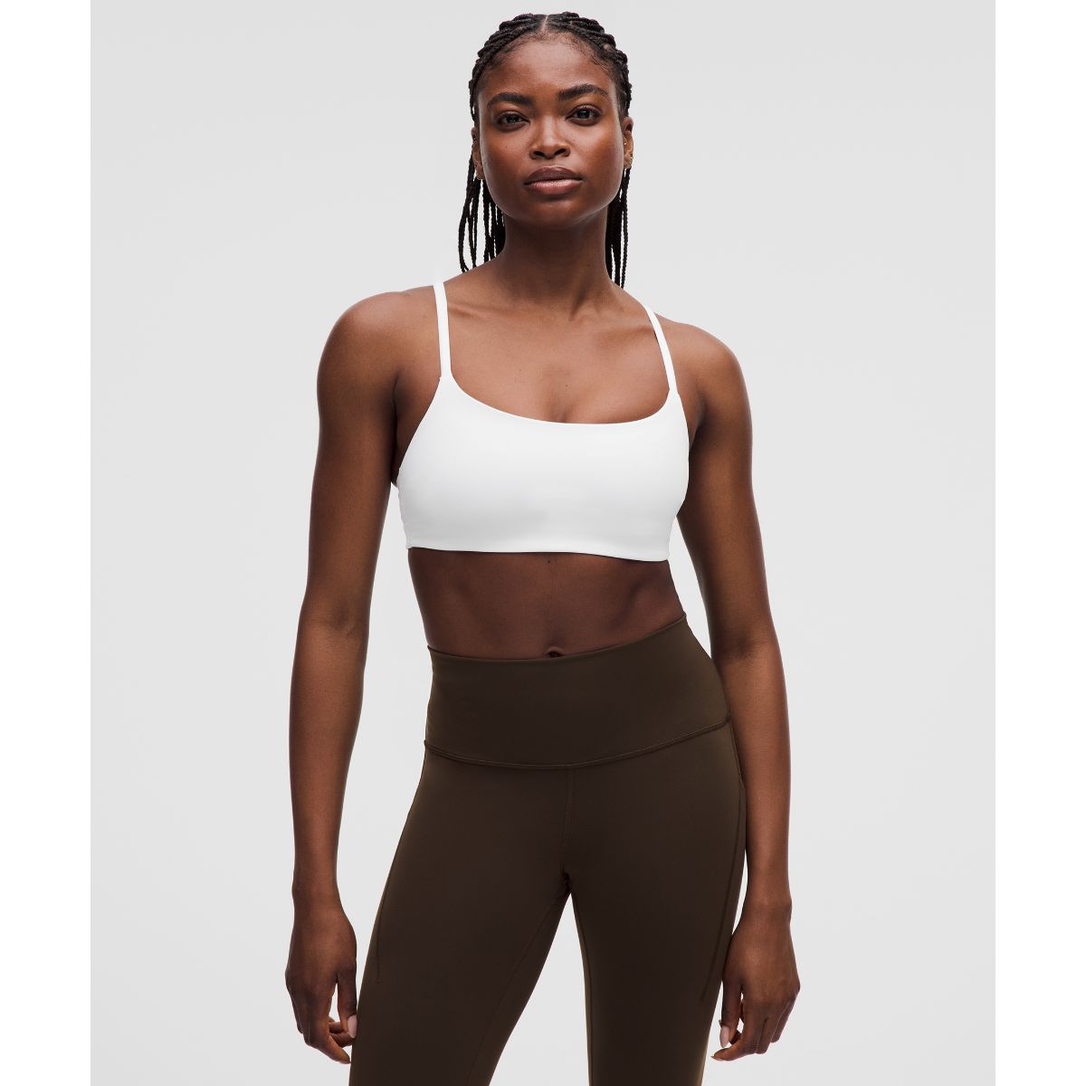 Wunder Train Strappy Racer Bra Light Support, C/D Cup