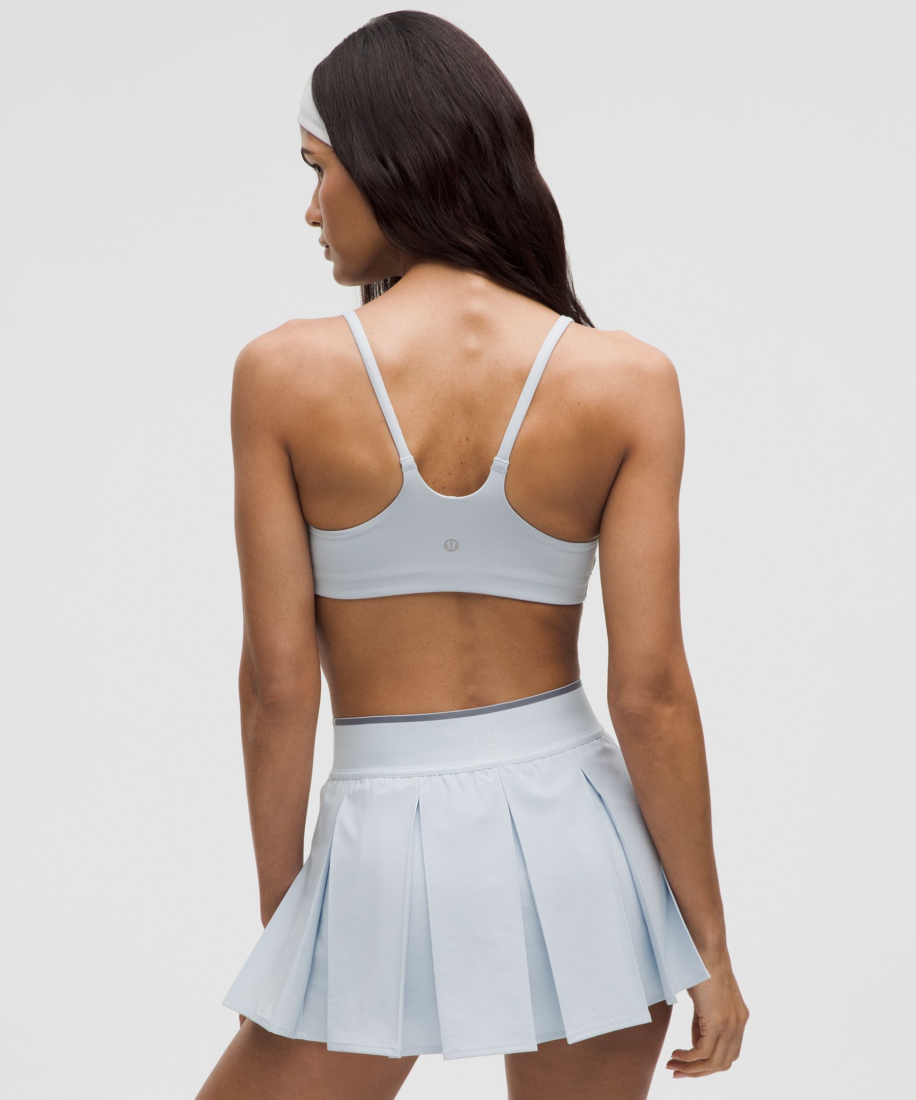 Shop Lululemon Wunder Train Strappy Racer Bra Light Support, C/d Cup