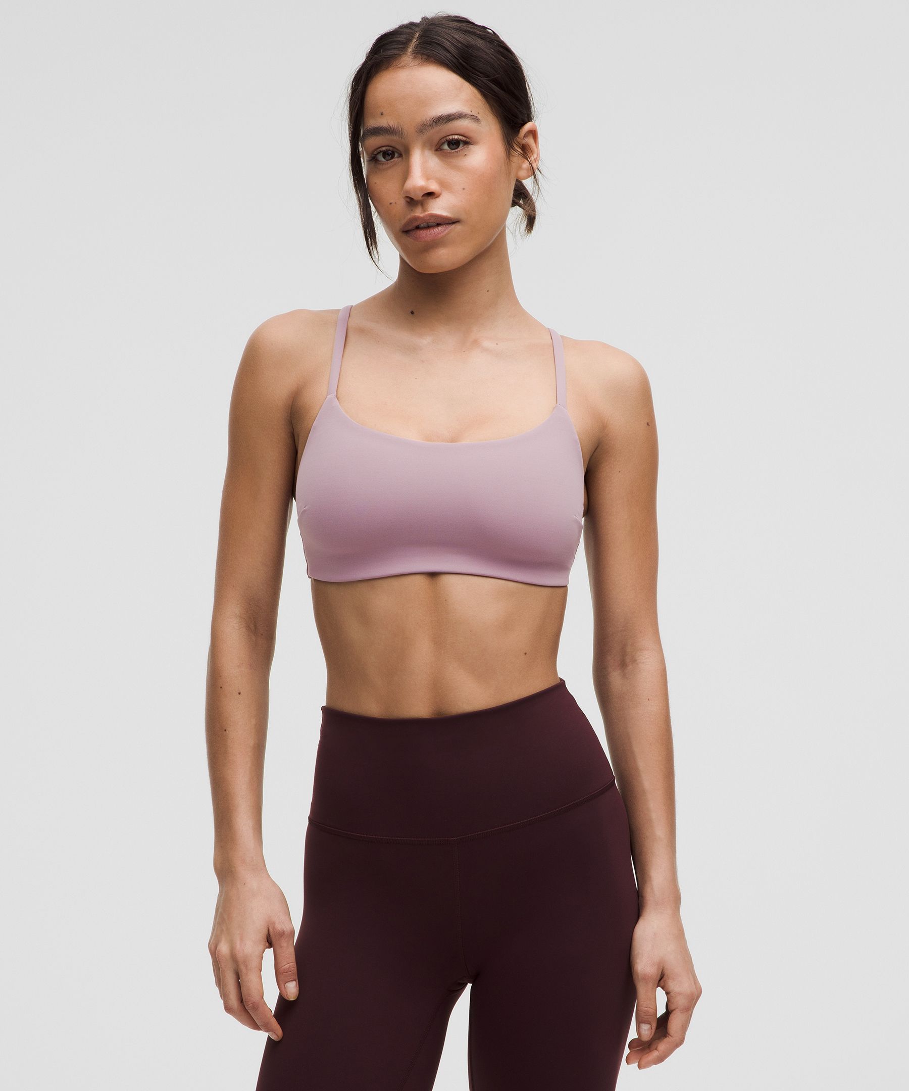 Wunder Train Strappy Racer Bra Light Support, C/D Cup