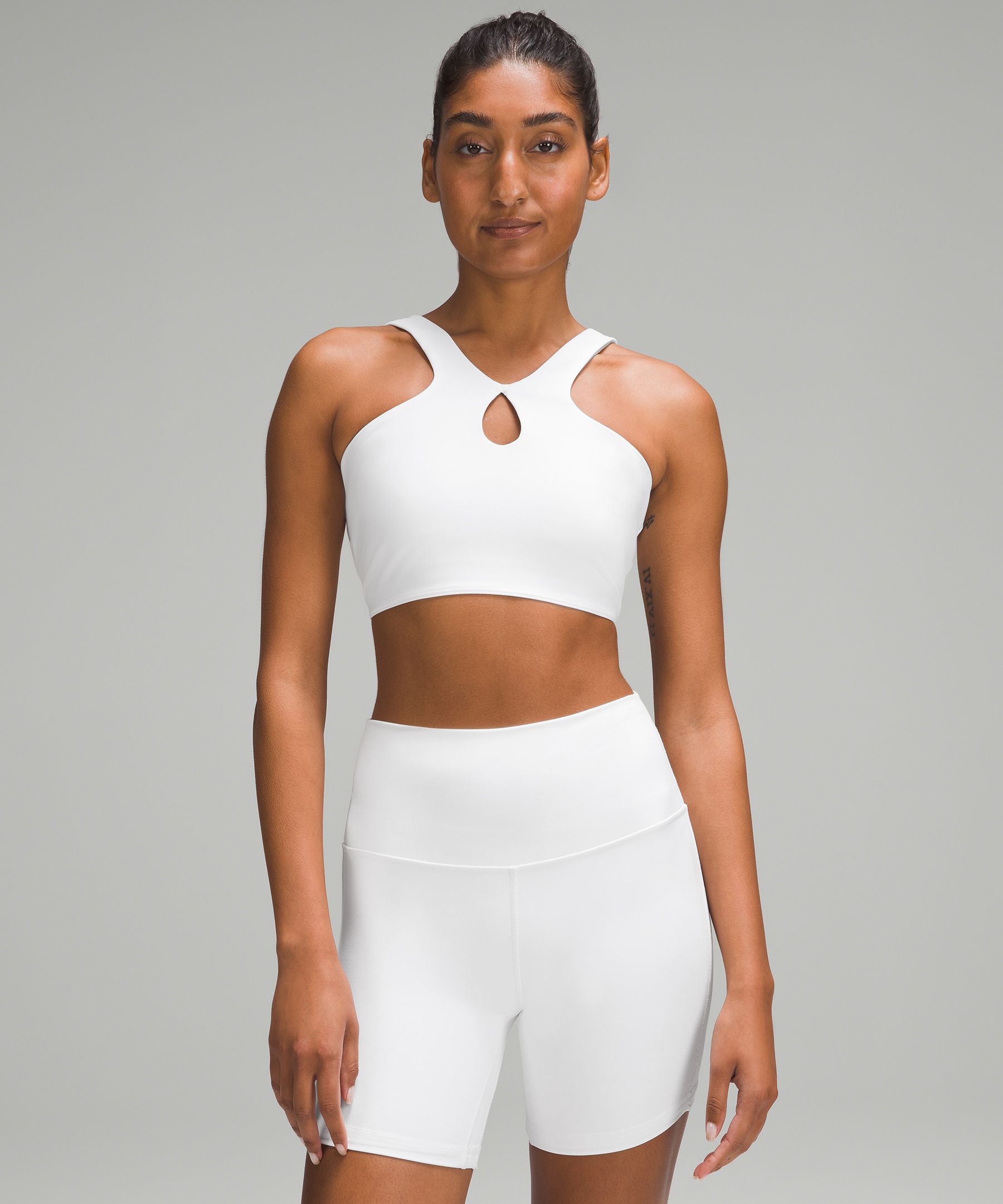 Lululemon SmoothCover Front Cut-Out Yoga Bra