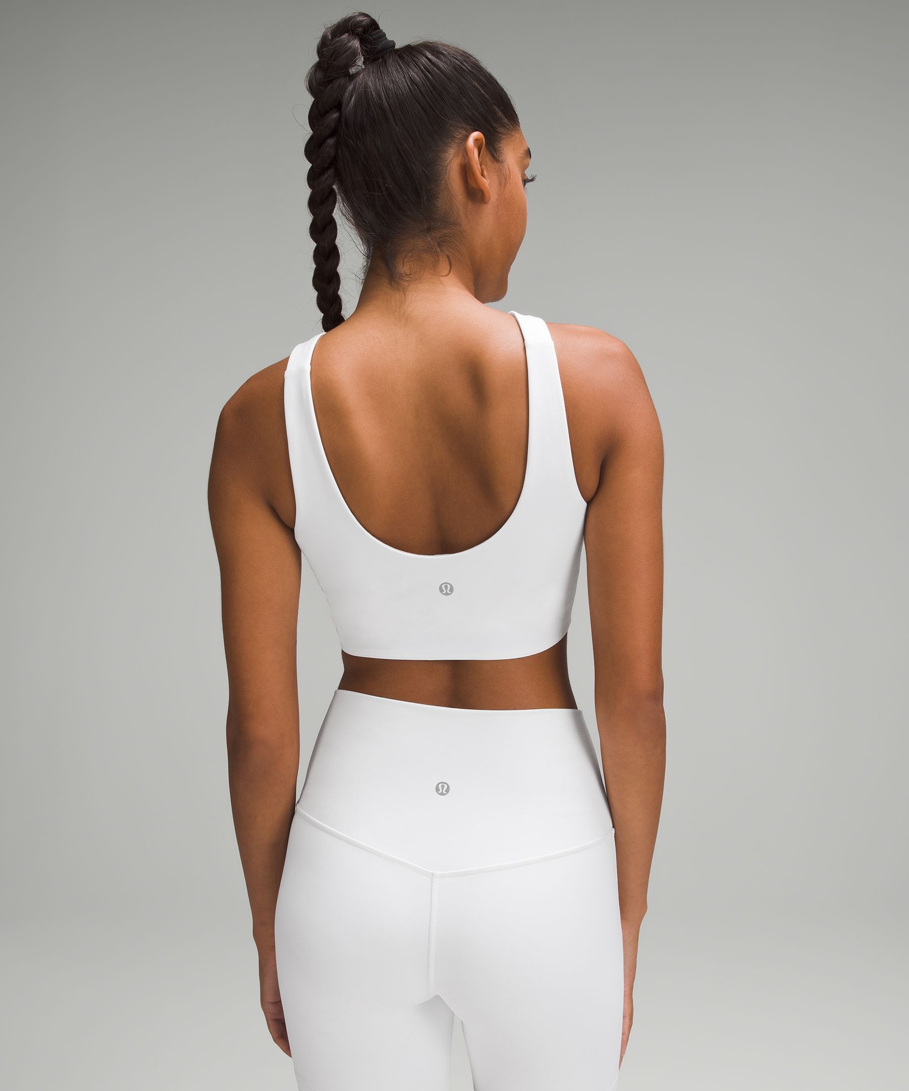 Lululemon Smoothcover Front Cut-out Yoga Bra Light Support, A/b Cup - Deep  Luxe