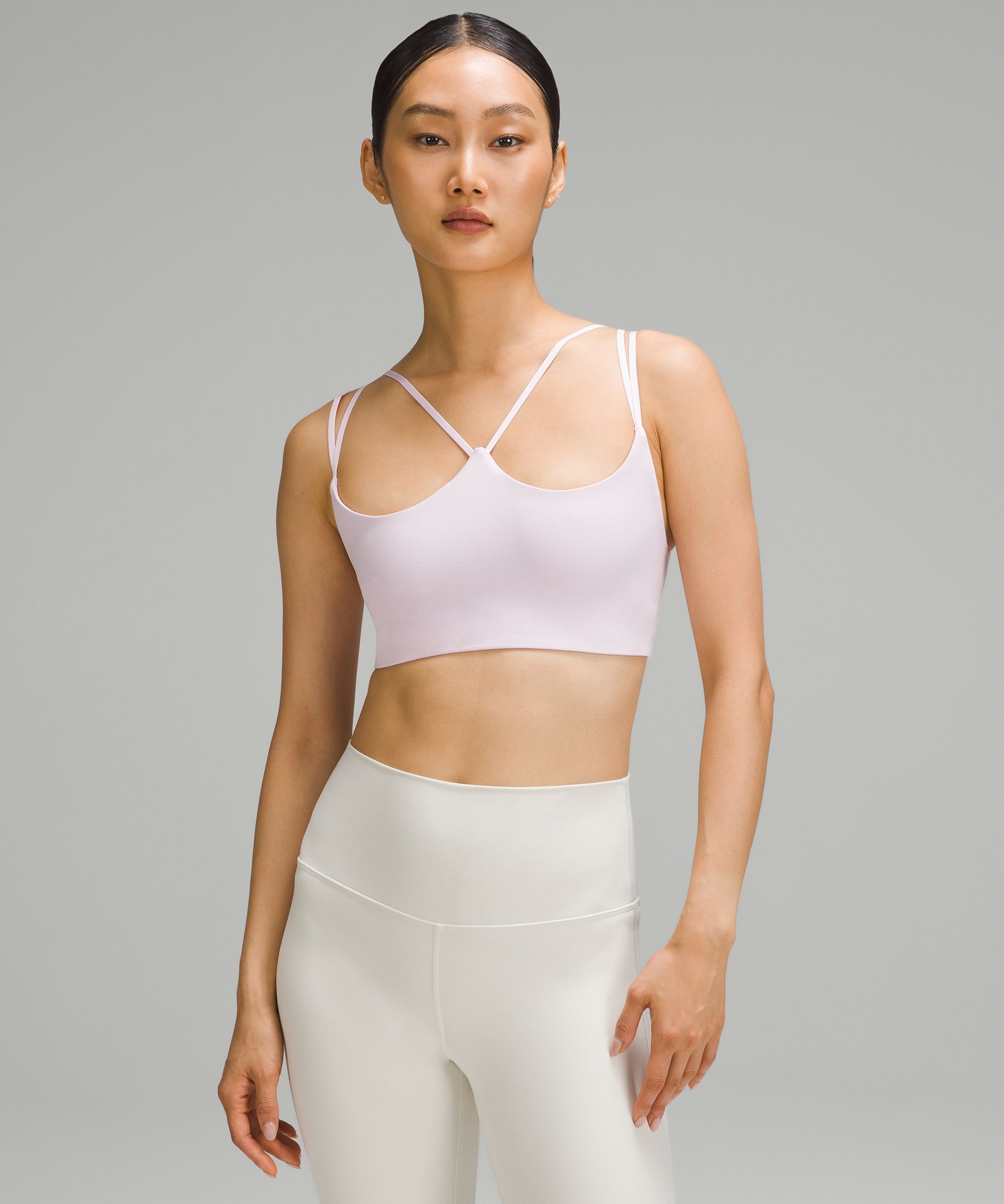 Lululemon ribbed nulu high neck yoga bra NWT, size - Depop