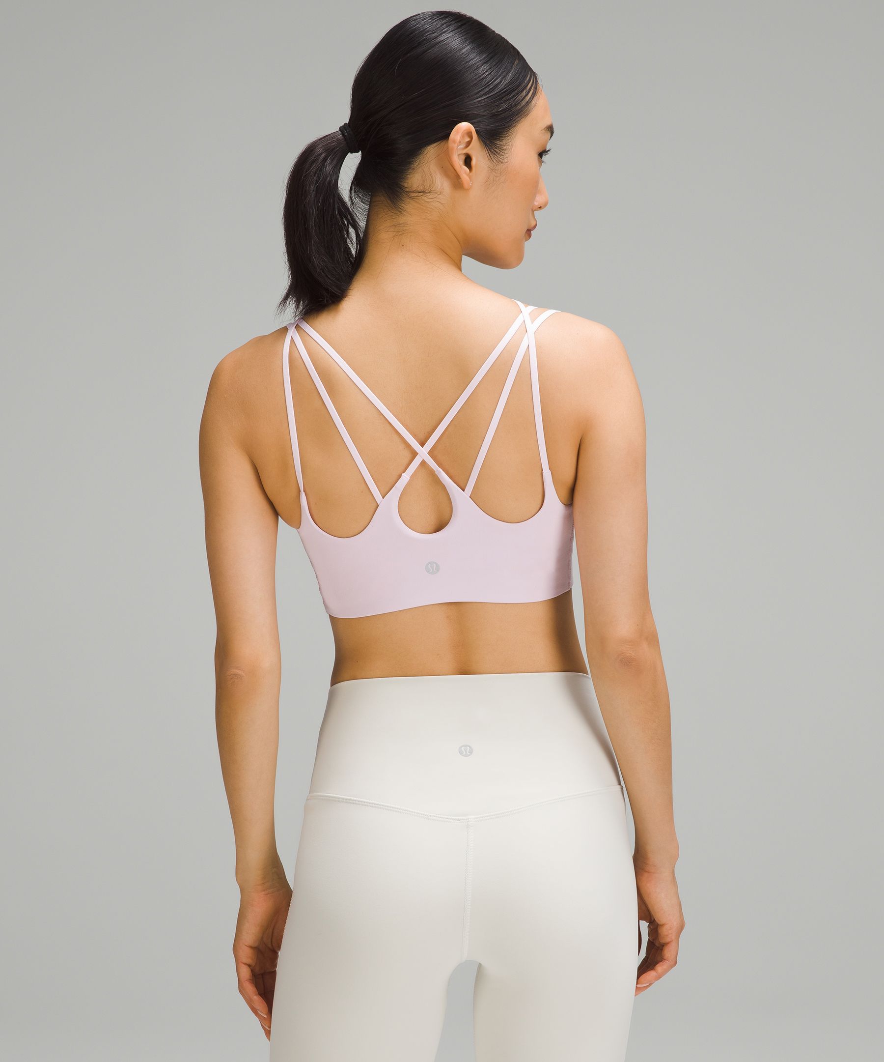 Lululemon athletica SmoothCover Front Cut-Out Yoga Bra *Light