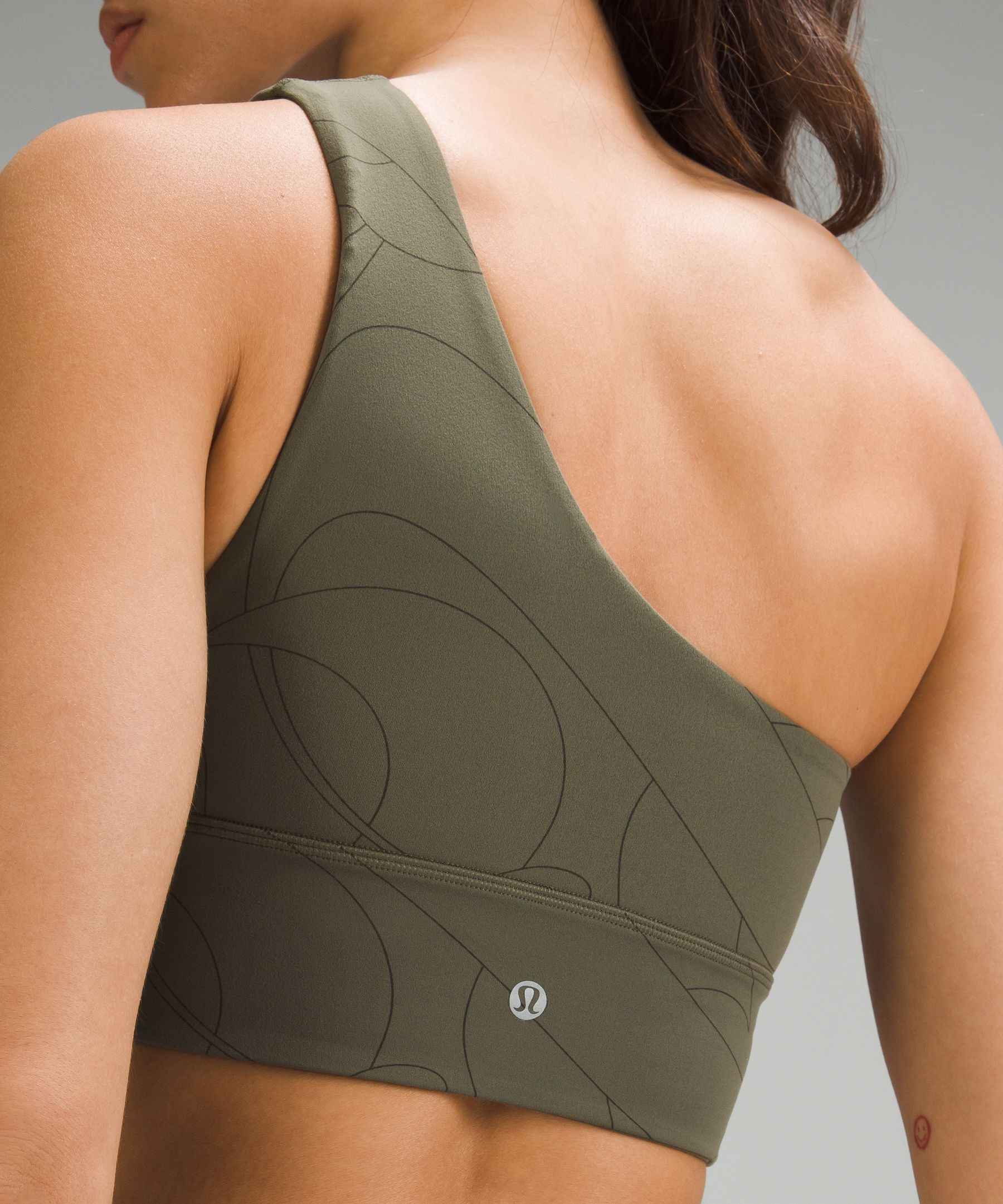 Shop Lululemon Align™ Asymmetrical Bra Light Support, C/d Cup