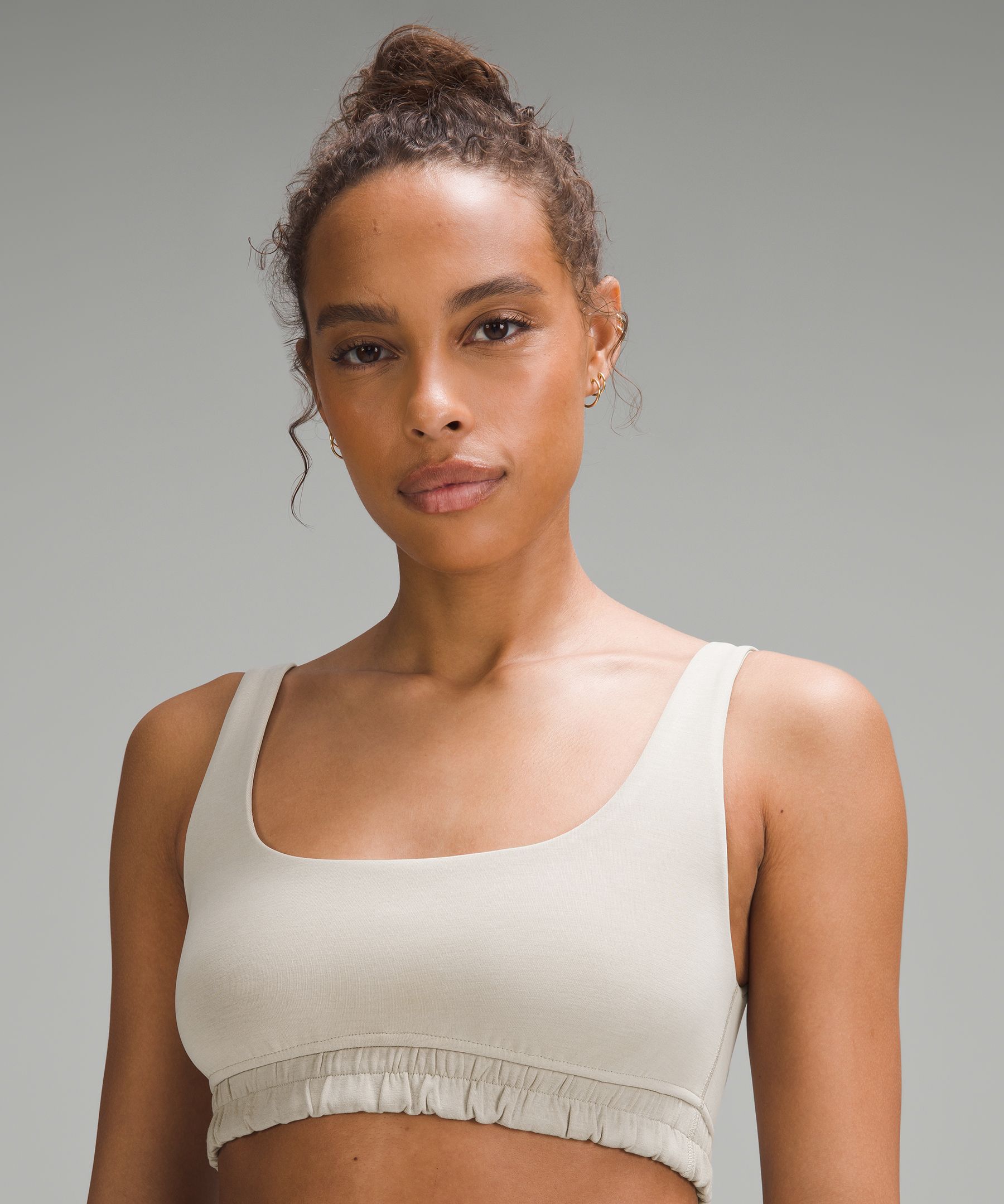 Lululemon Womens Kelly Green Energy Scoop-neck Stretch-woven Bra