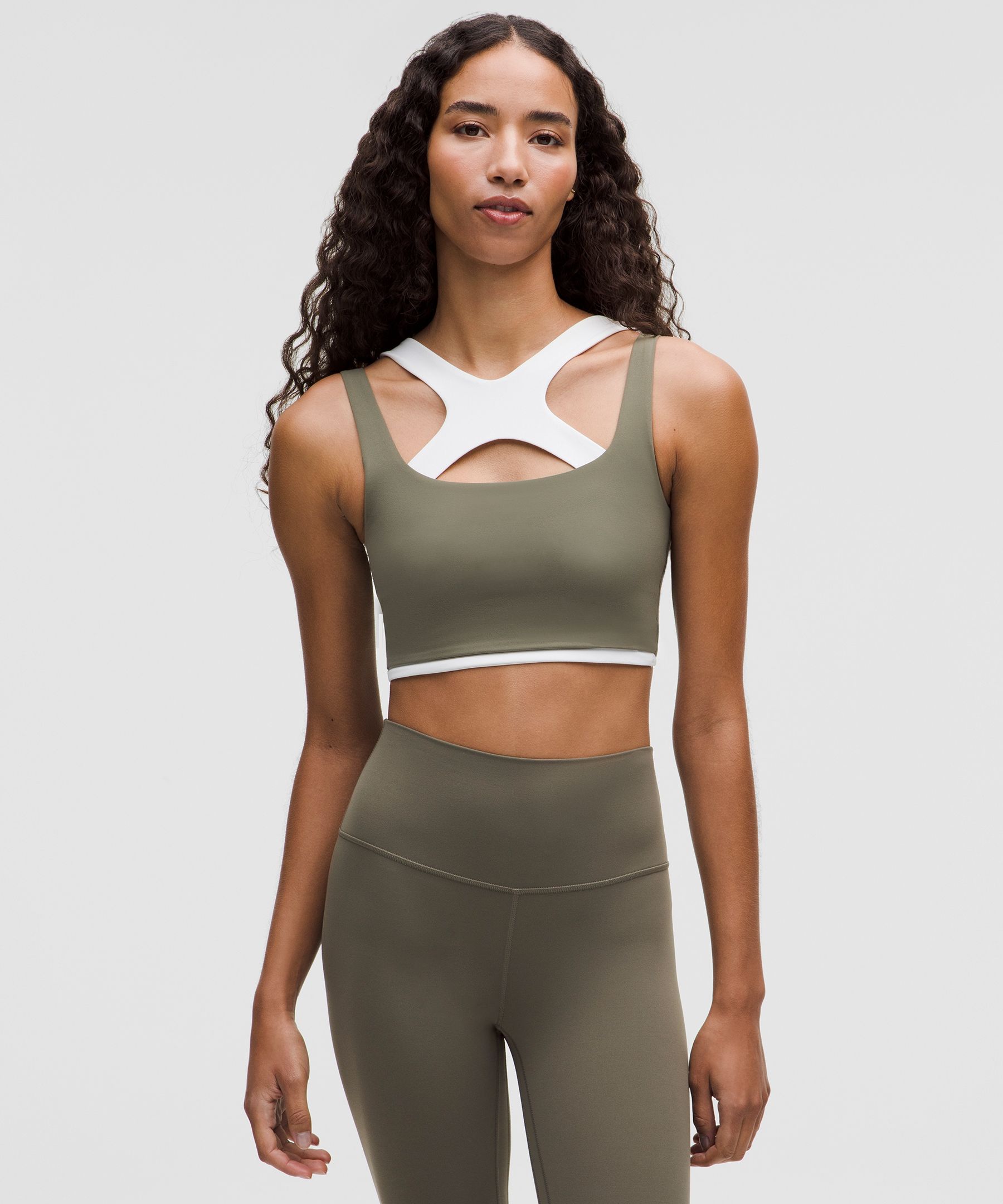 Lululemon Bend This Scoop And Square Bra Light Support, A-c Cups