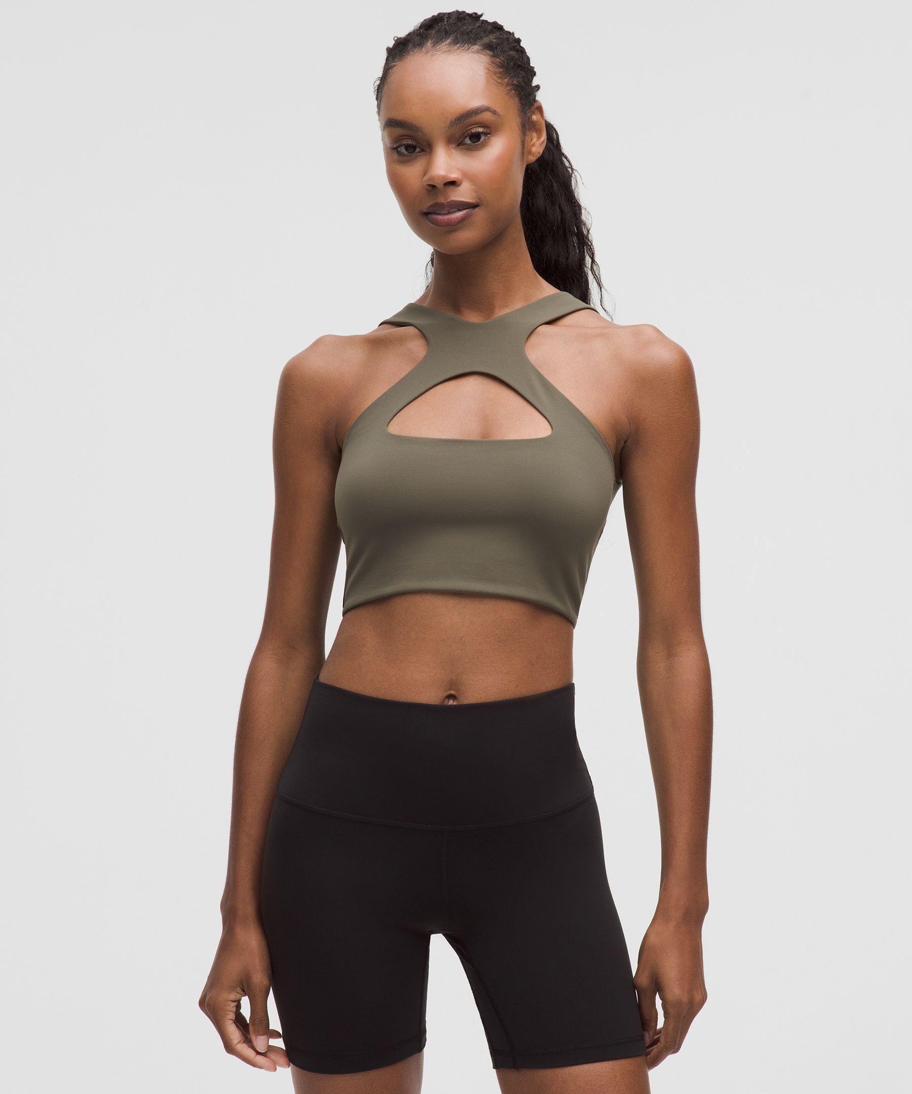 Shop Lululemon Bend This Scoop And Cross Bra Light Support, A-c Cups