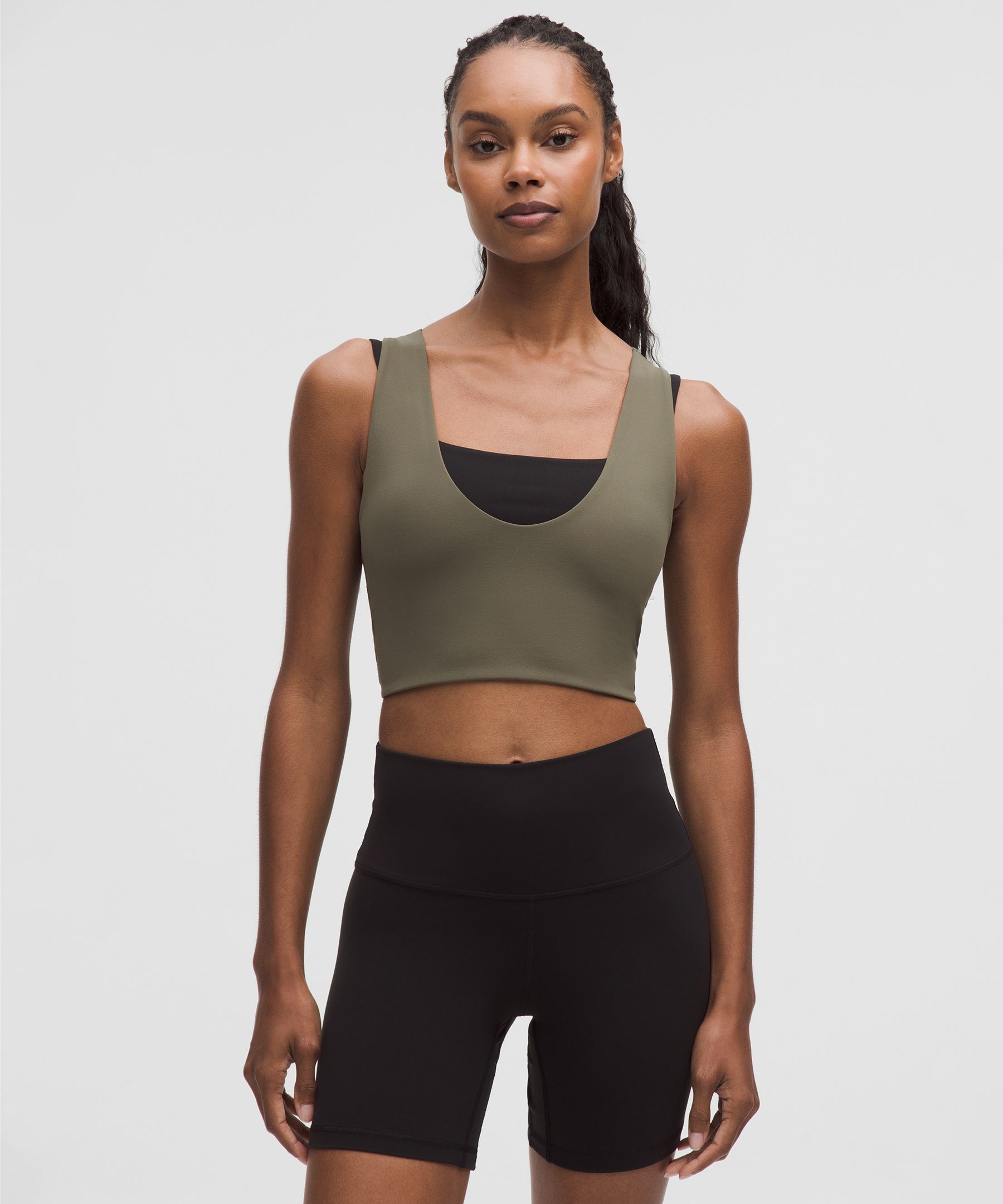 Shop Lululemon Bend This Scoop And Cross Bra Light Support, A-c Cups