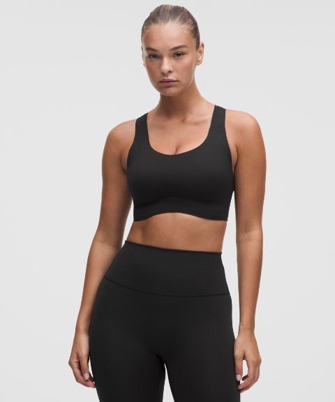 Женское бра Lululemon Go Further с высокой поддержкой Support Code