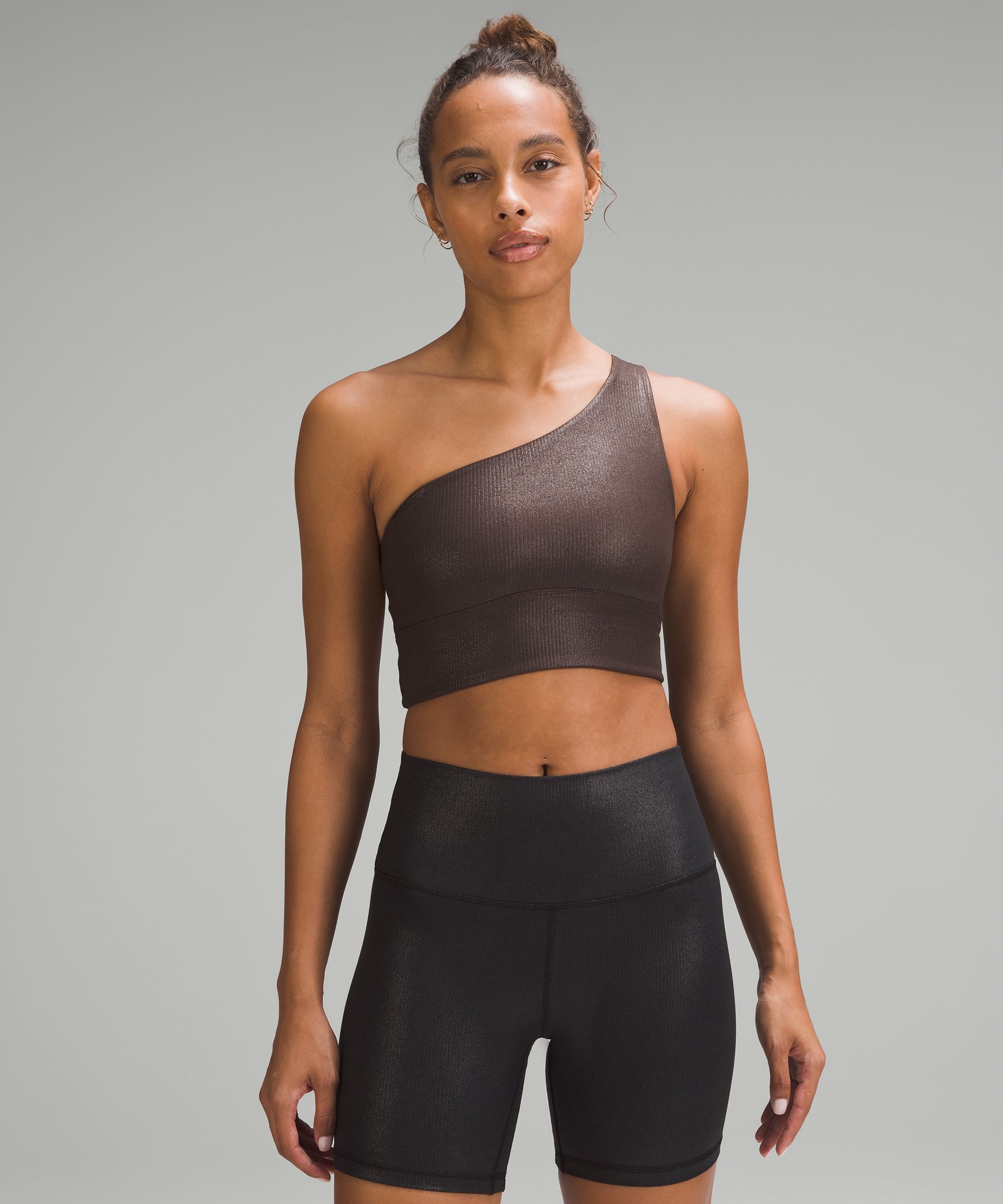 Lululemon Nwt Align Asymmetrical Bra Blue Size M - $55 New With Tags - From  Monique