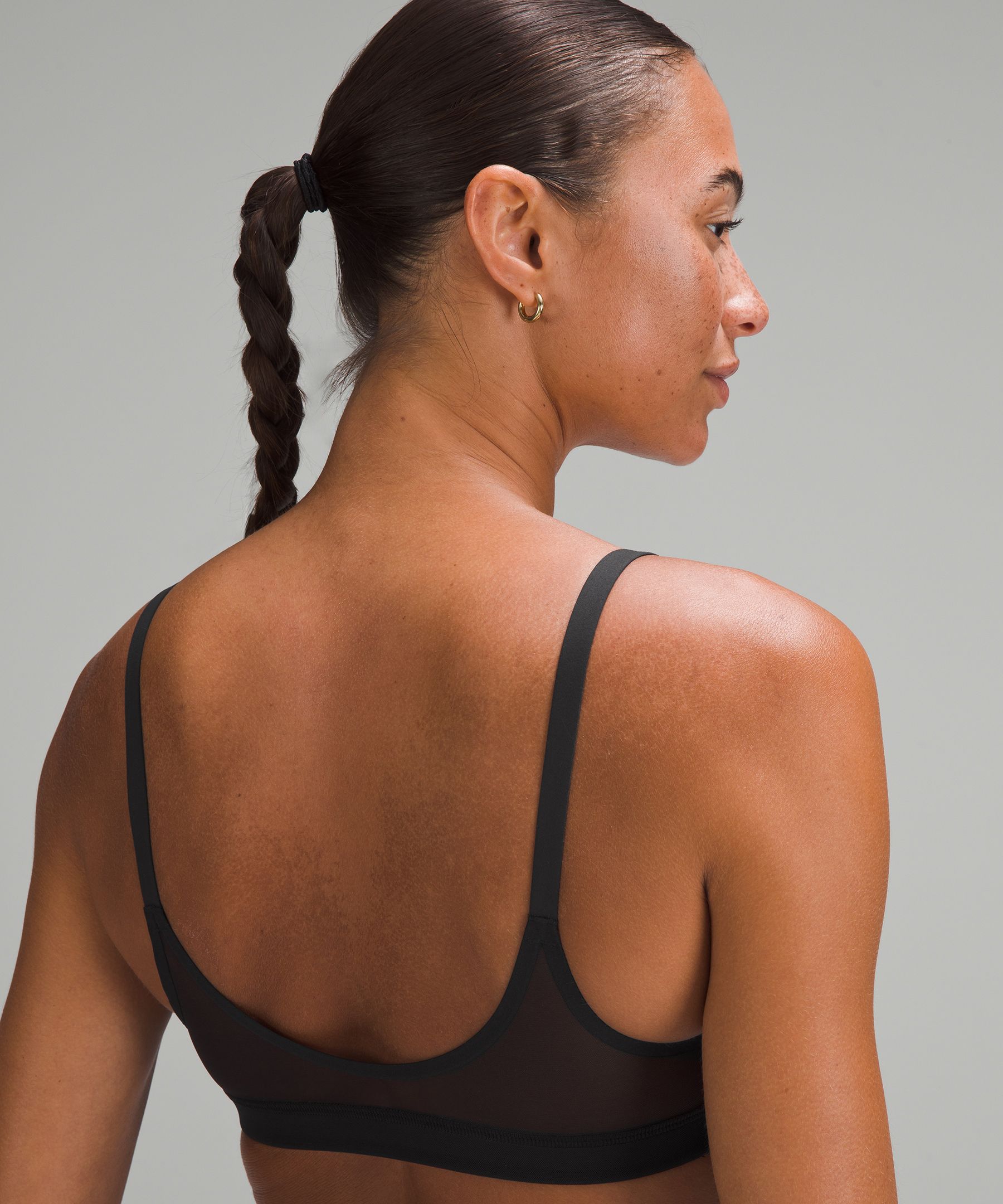 Shop Lululemon Everlux With Mesh Train Bra B/c Cup