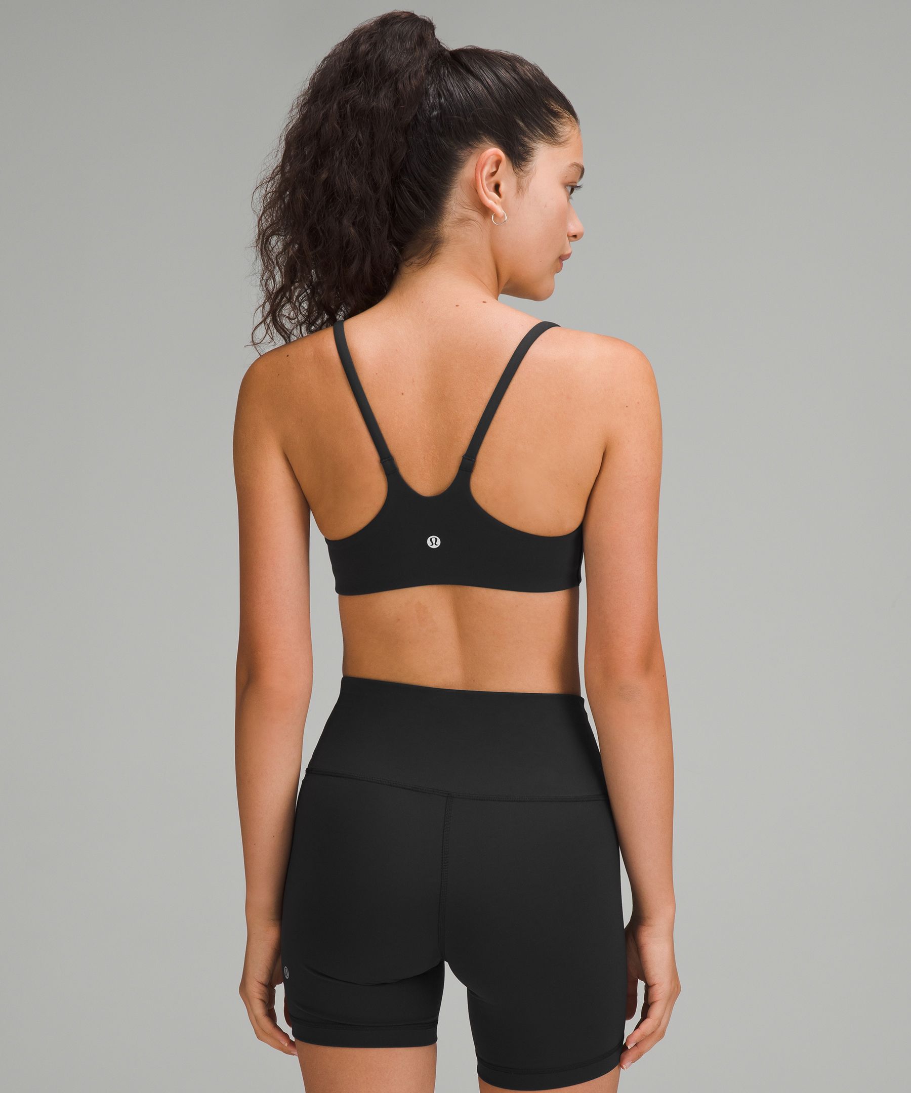 Lululemon Black Strappy Back Sports Bra  Sports bra, Lululemon, Lululemon  sports bra