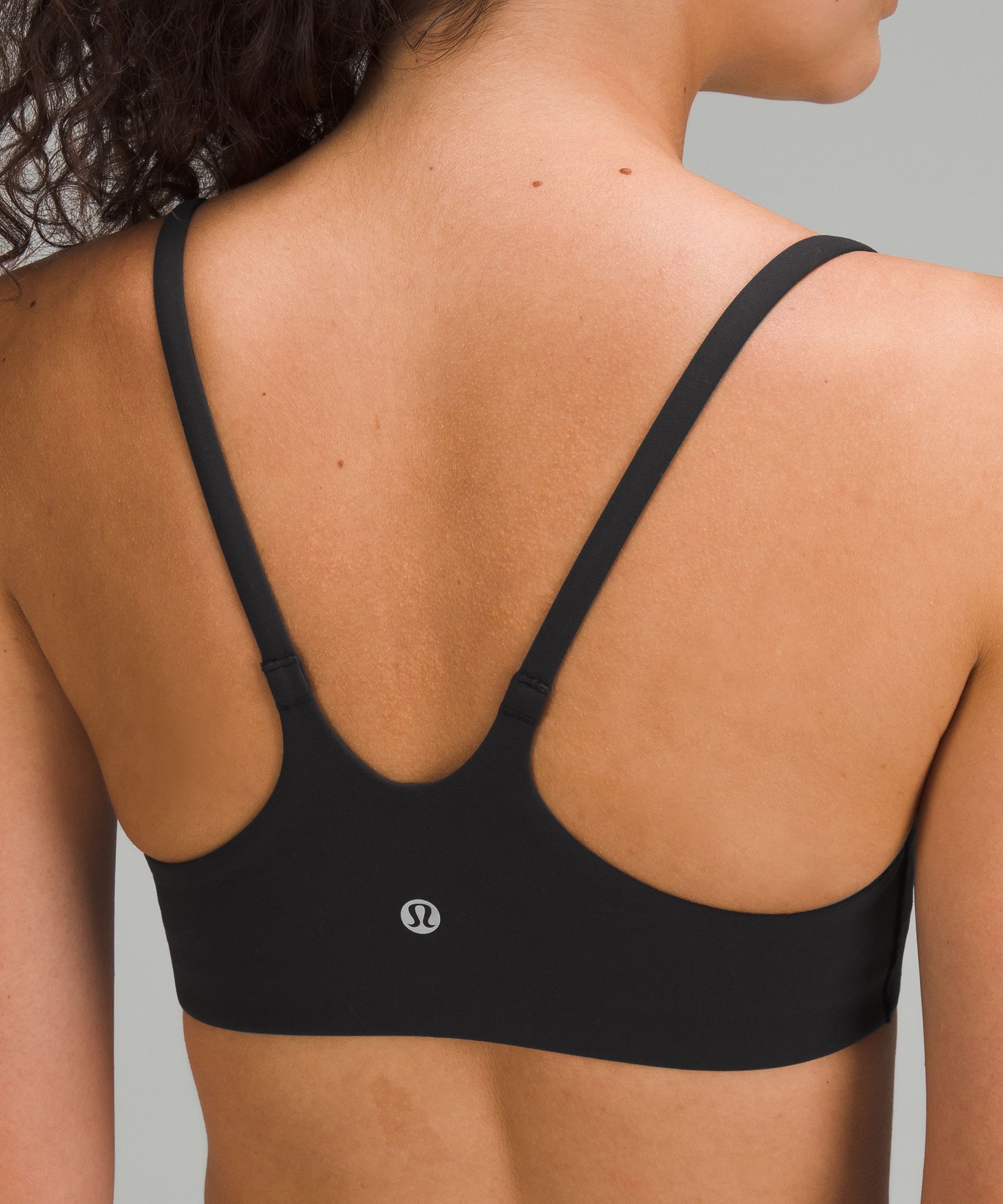 Lulu lemon logo train strapping bra in size 4, Women's Fashion