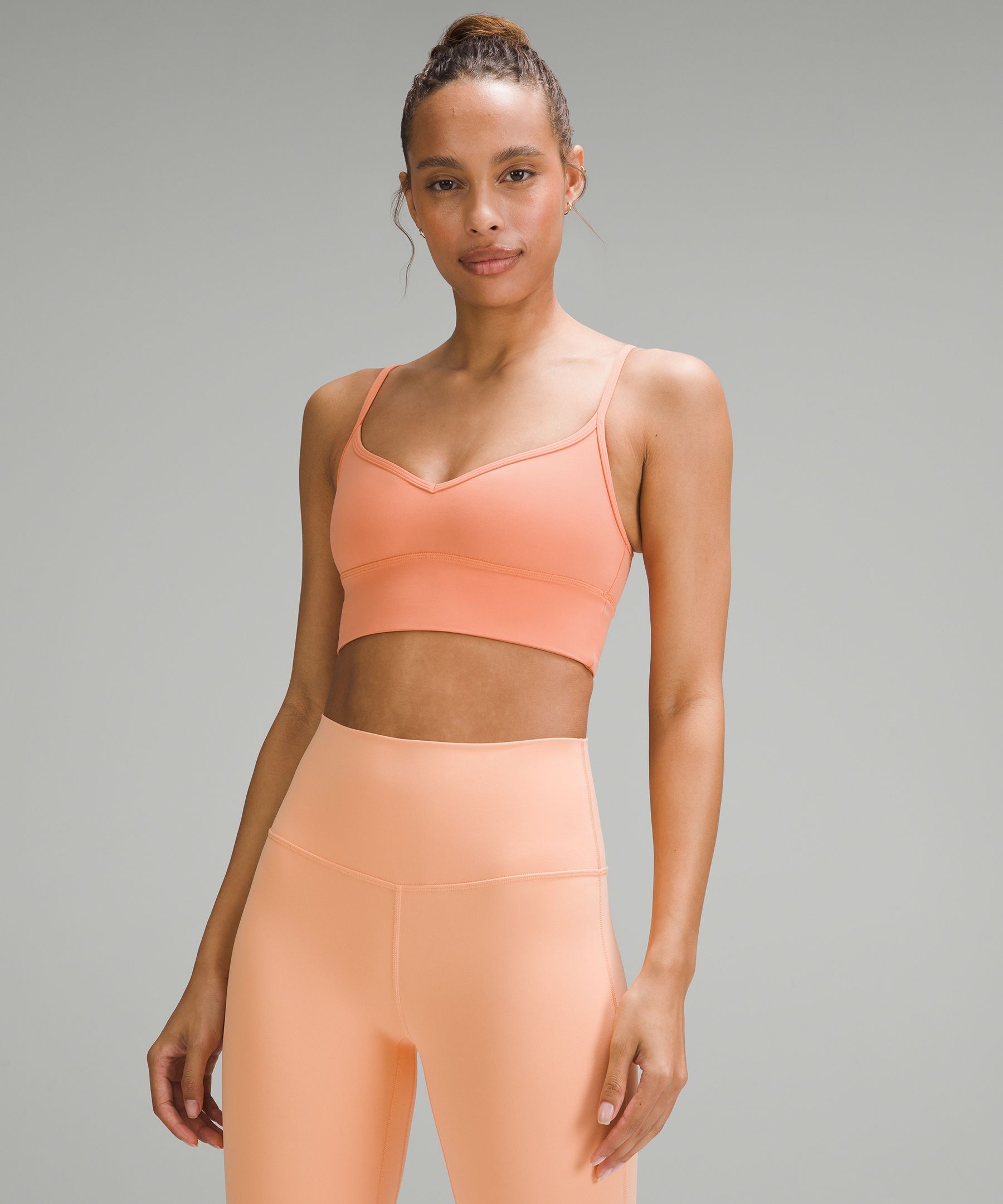Lululemon Align™ Sweetheart Bra Light Support, A/b Cup In Pink