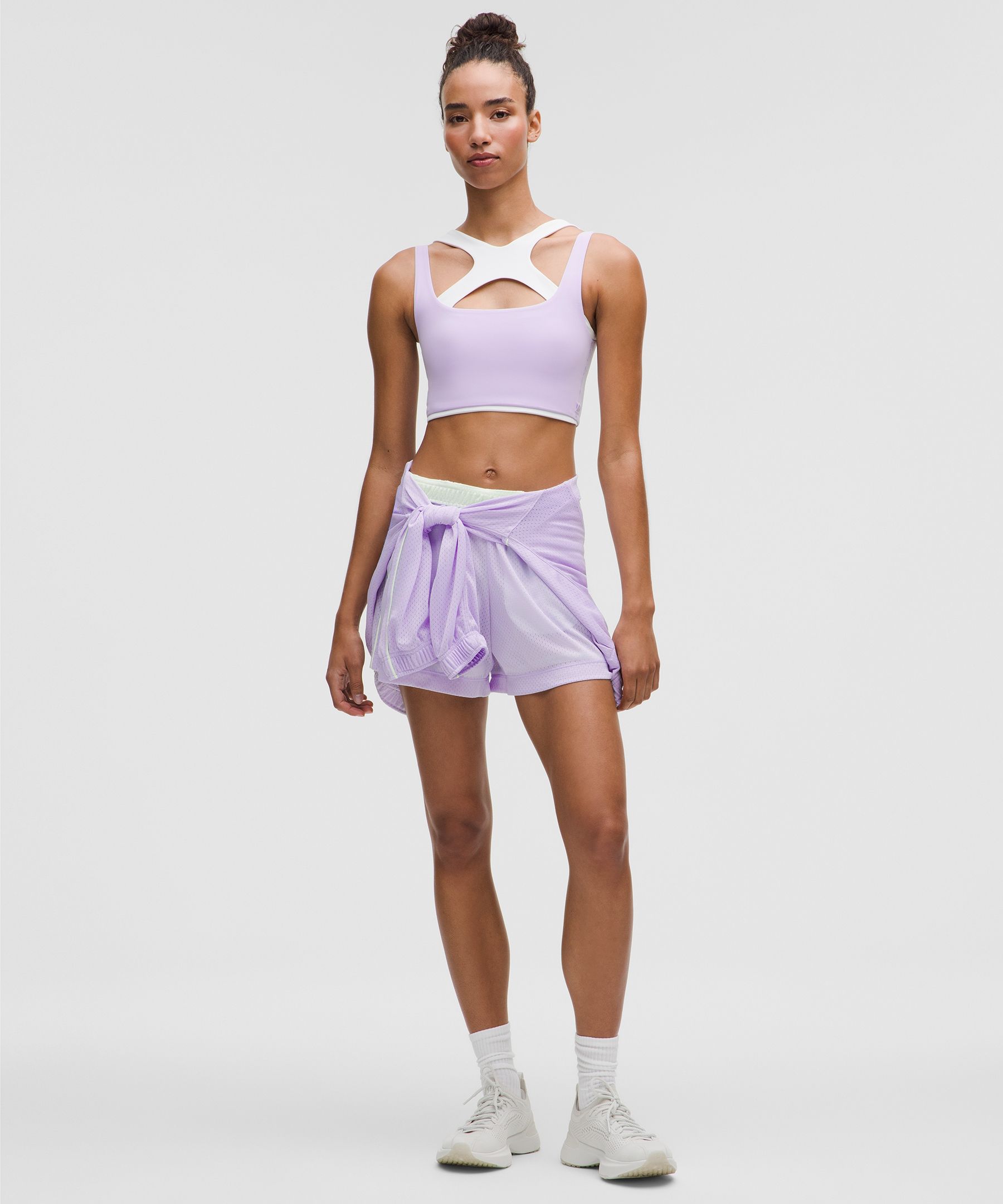 Lululemon Bend This Scoop And Square Bra Light Support, A-c Cups