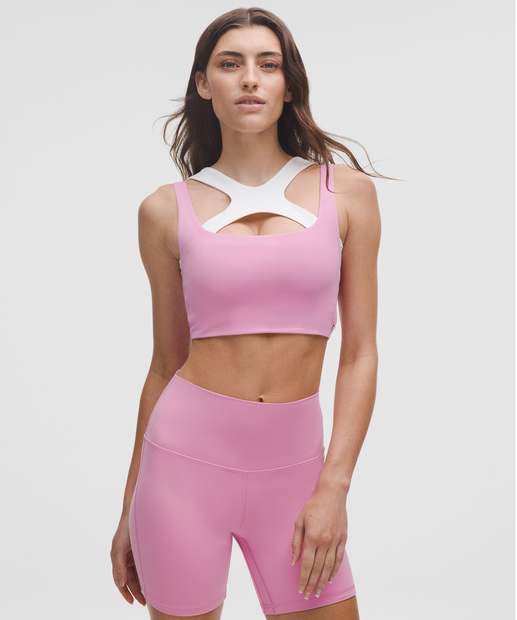 Lululemon Bend This Scoop And Square Bra