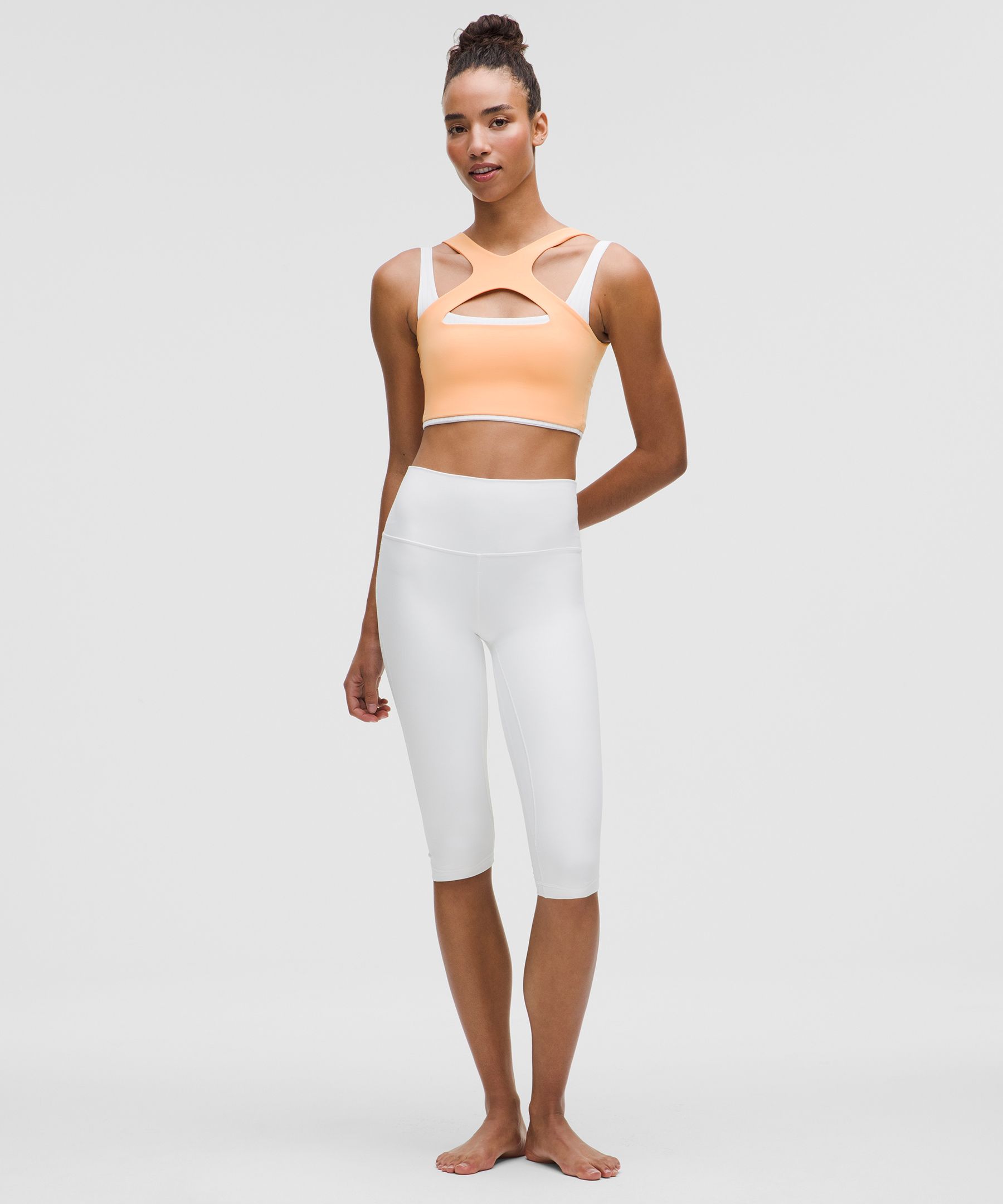 Lululemon Bend This Scoop And Cross Bra Light Support, A-c Cups